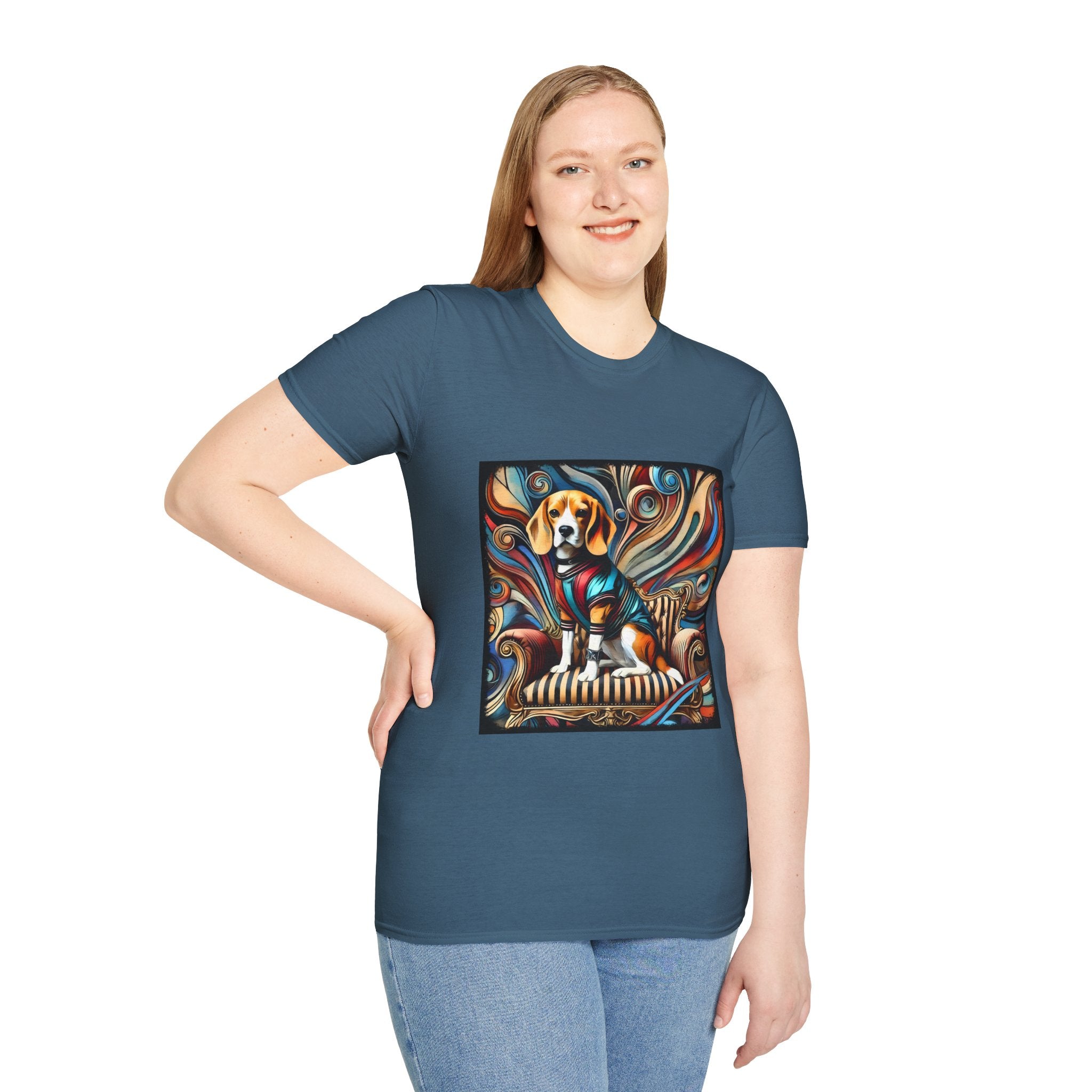 Beagle Bold Rocker | Unisex Dog T-Shirt