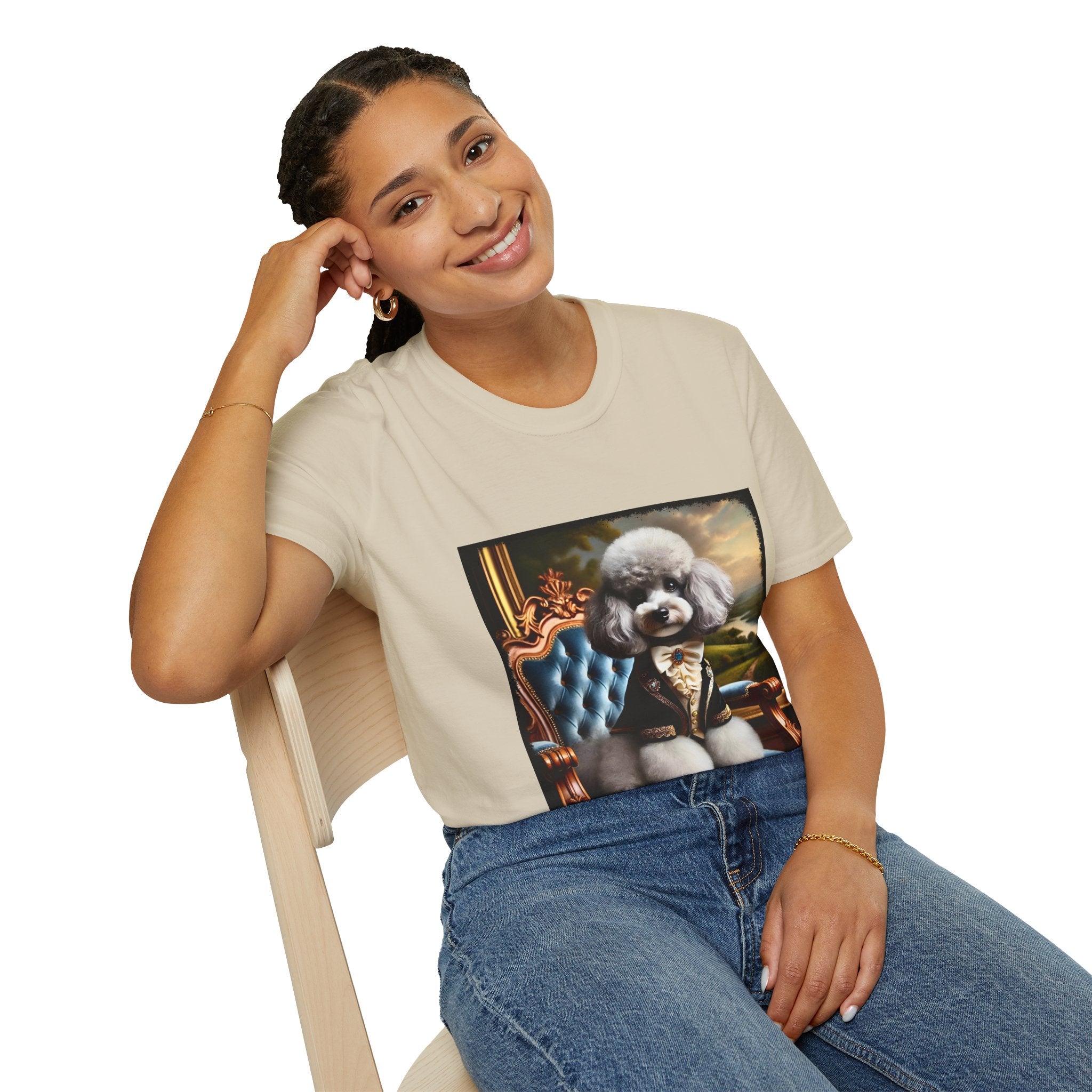 Poodle Snappy Pup | Unisex Dog T-Shirt