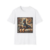 Doberman Pinscher Warm Swirl | Unisex Dog T-Shirt