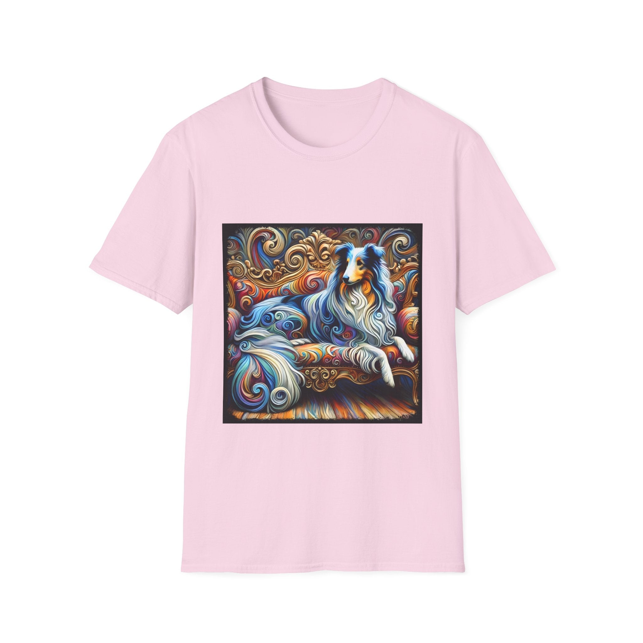 Collie Stunning Swirl | Unisex Dog T-Shirt
