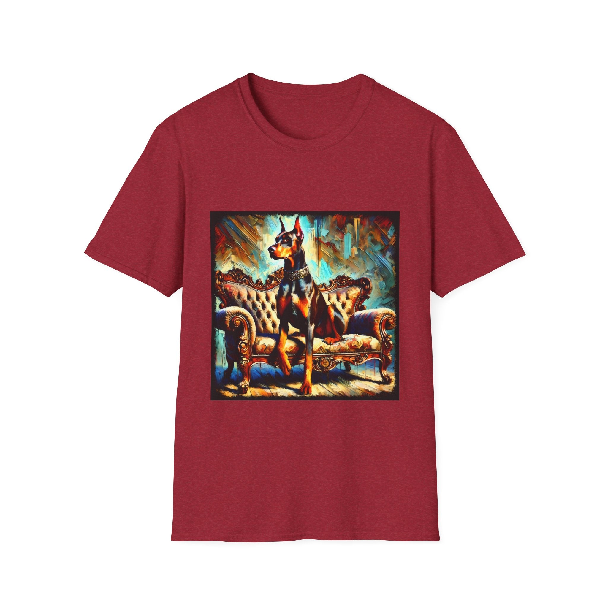 Doberman Pinscher Chocolate Classic | Unisex Dog T-Shirt