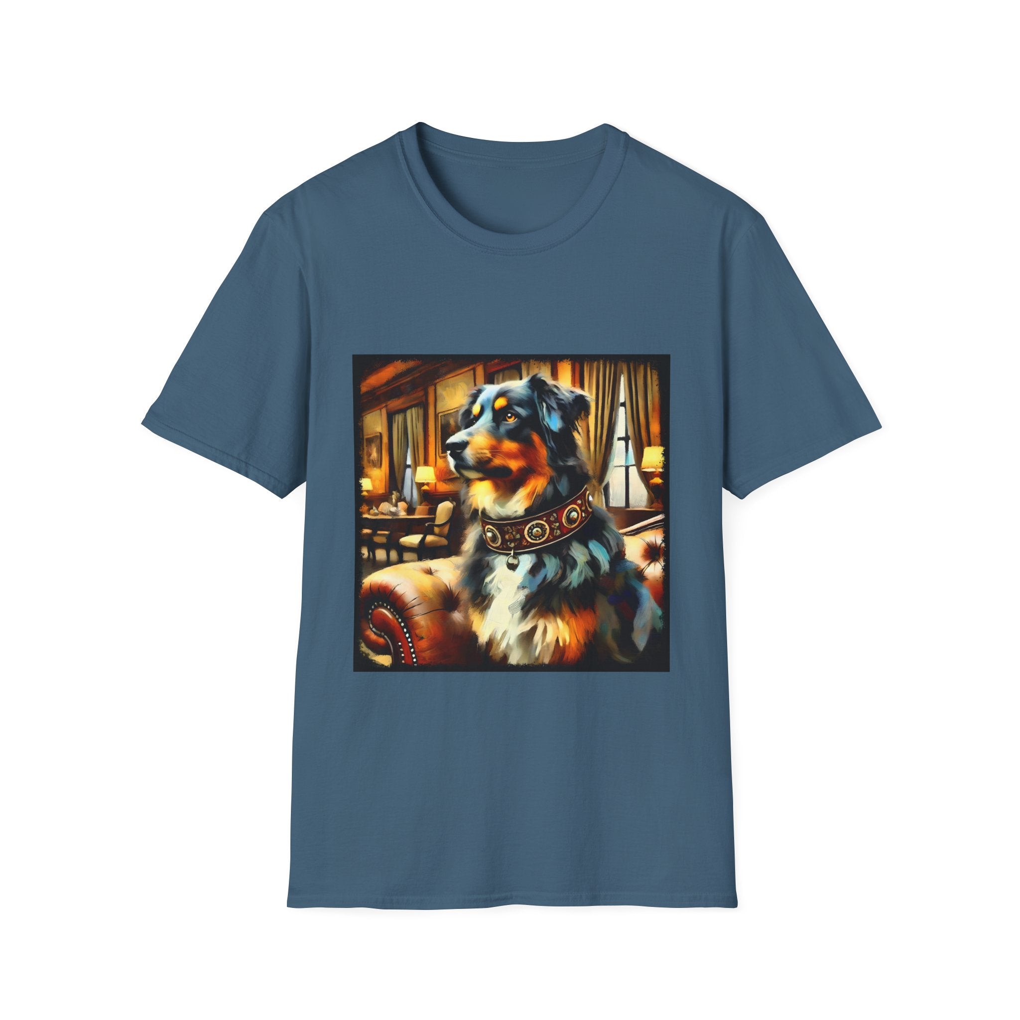 Australian Shepherd Bold Collar Classic | Unisex Dog T-Shirt
