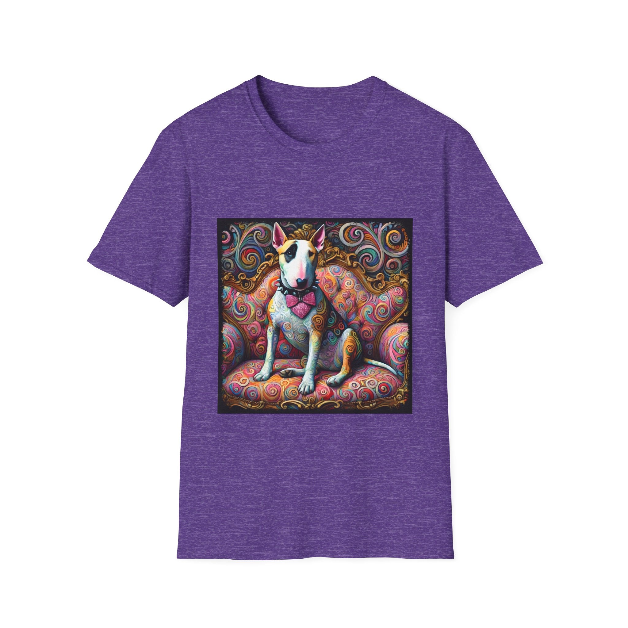 Bull Terrier Love Swirl | Unisex Dog T-Shirt