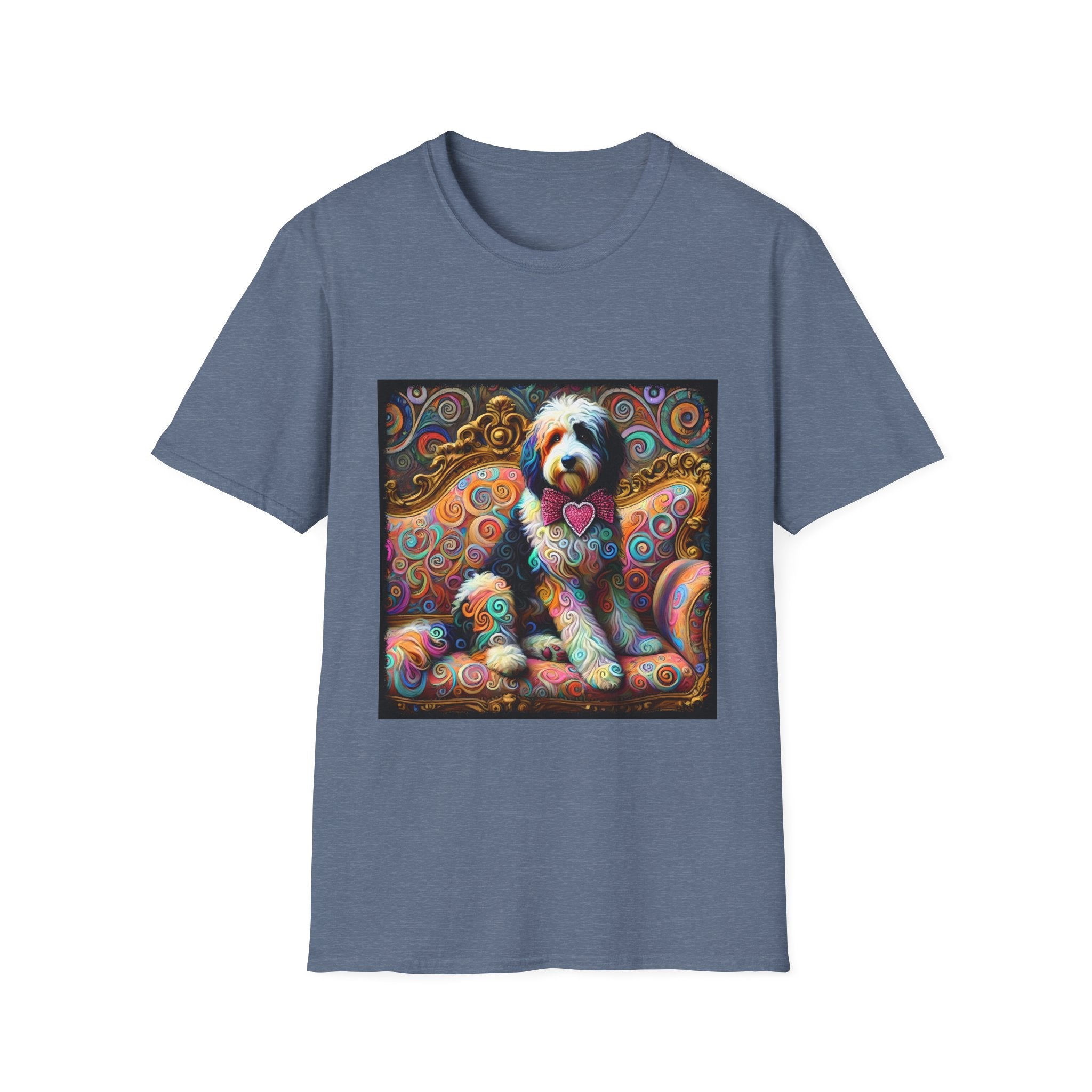 Bernedoodle Love Swirl | Unisex Dog T-Shirt