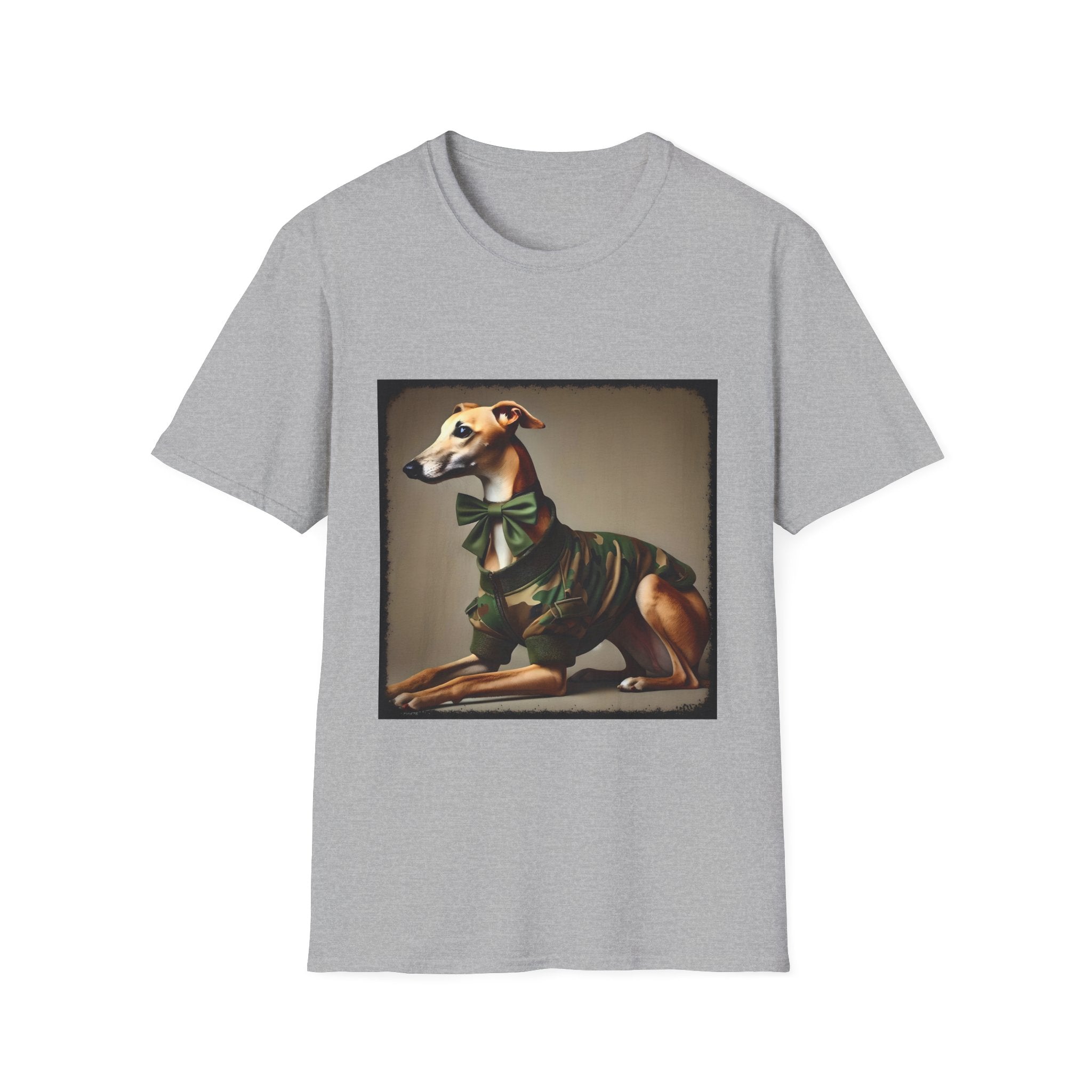 Greyhound Camo Cutie | Unisex Dog T-Shirt