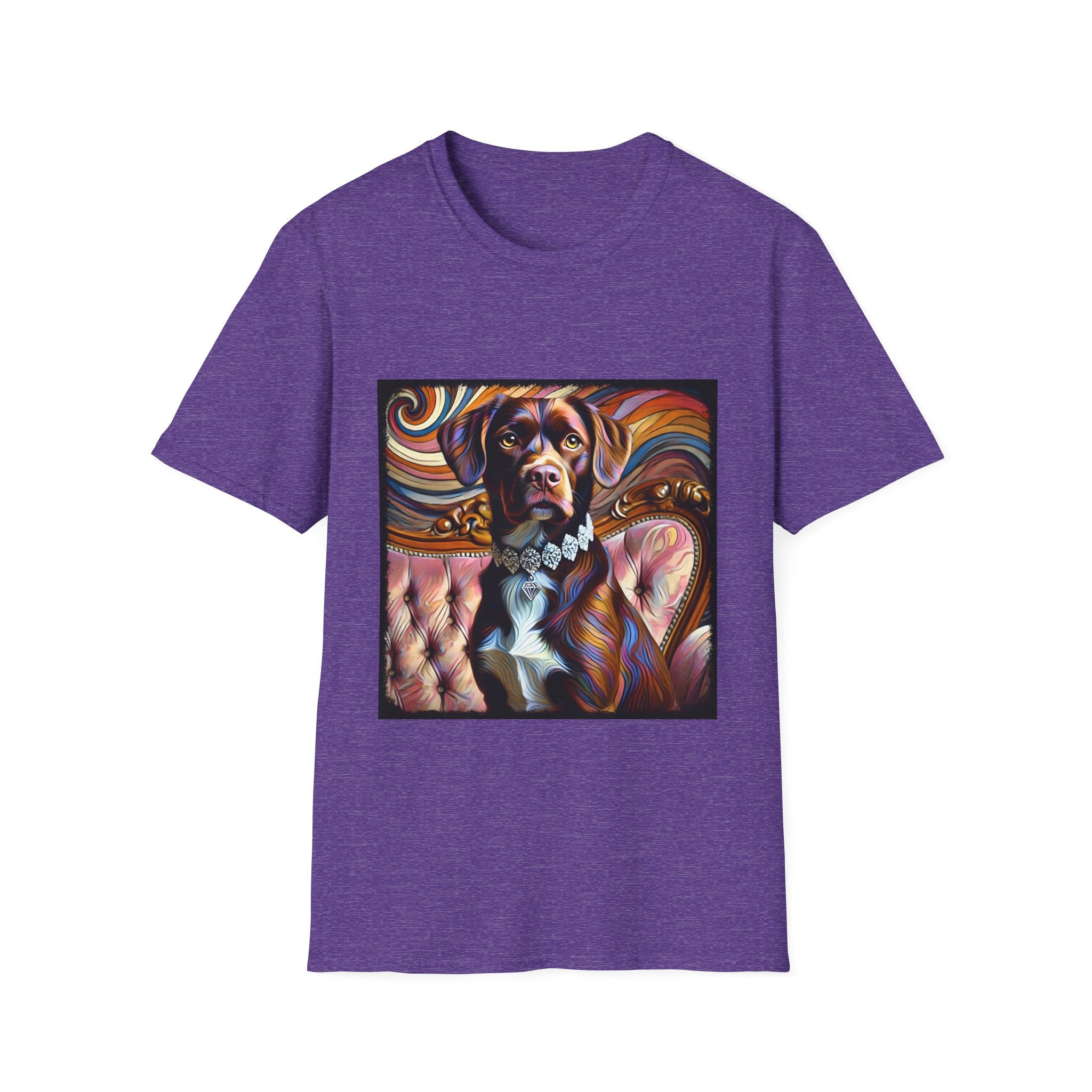 Labrador Retriever Vivid Swirl | Unisex Dog T-Shirt