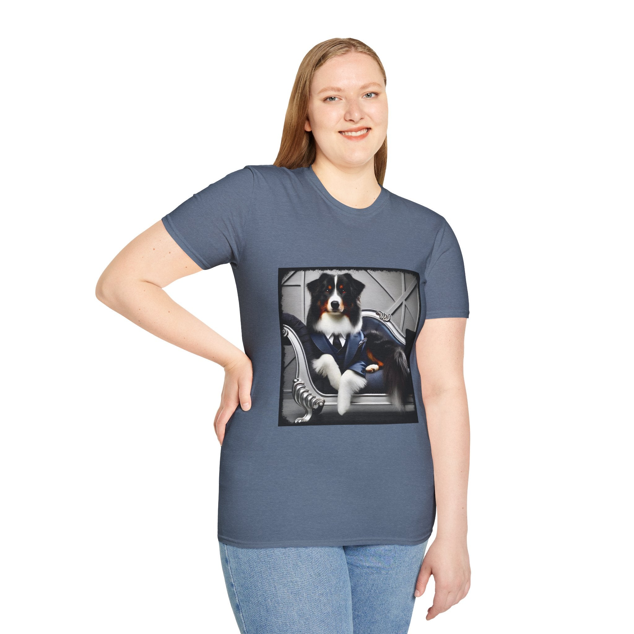 Australian Shepherd Mister Wag | Unisex Dog T-Shirt