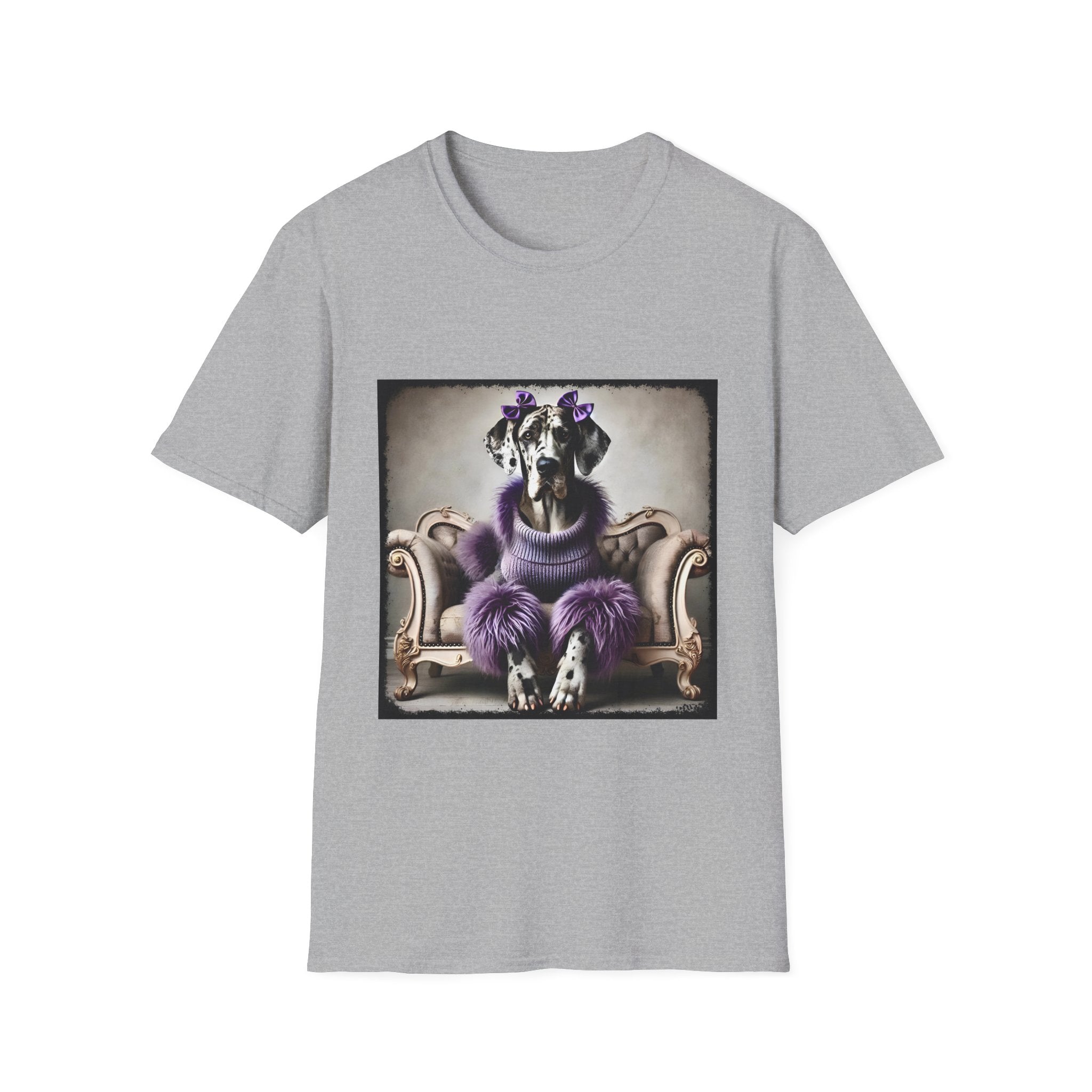 Great Dane Tall Glam | Unisex Dog T-Shirt