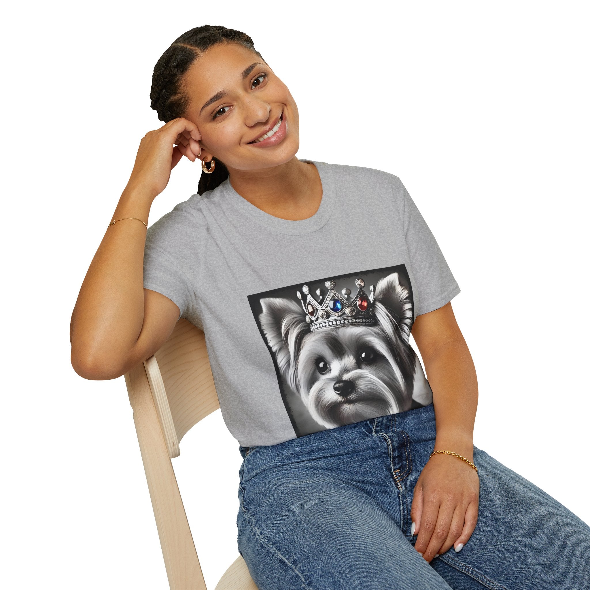 Yorkshire Terrier Royal Icon | Unisex Dog T-Shirt