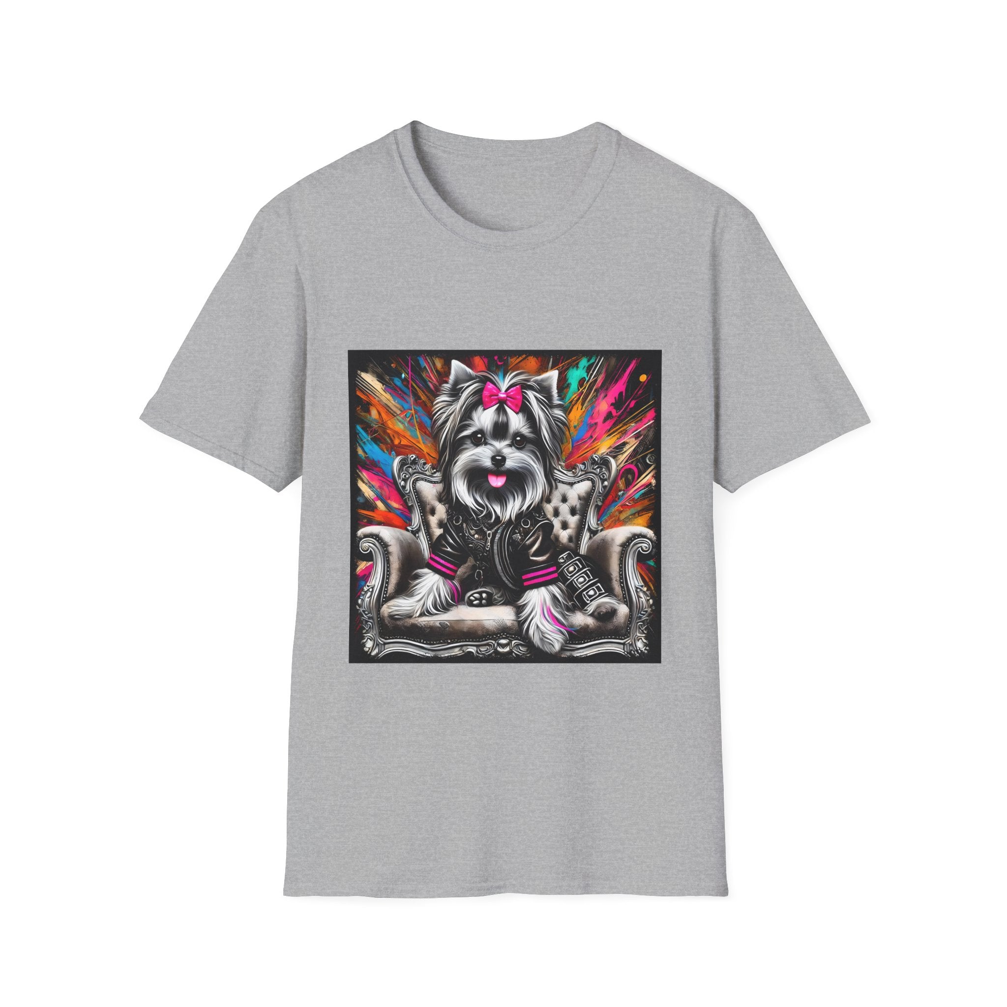 Yorkshire Terrier Bold Rocker  | Unisex Dog T-Shirt