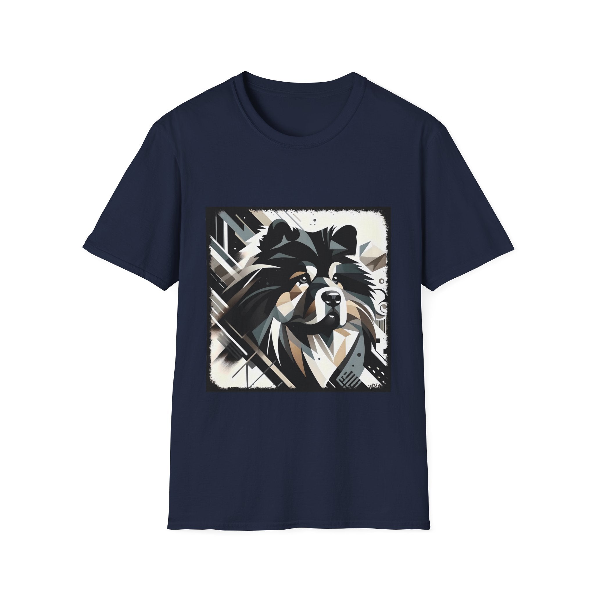 Chow Chow Bold Geometric | Unisex Dog T-Shirt