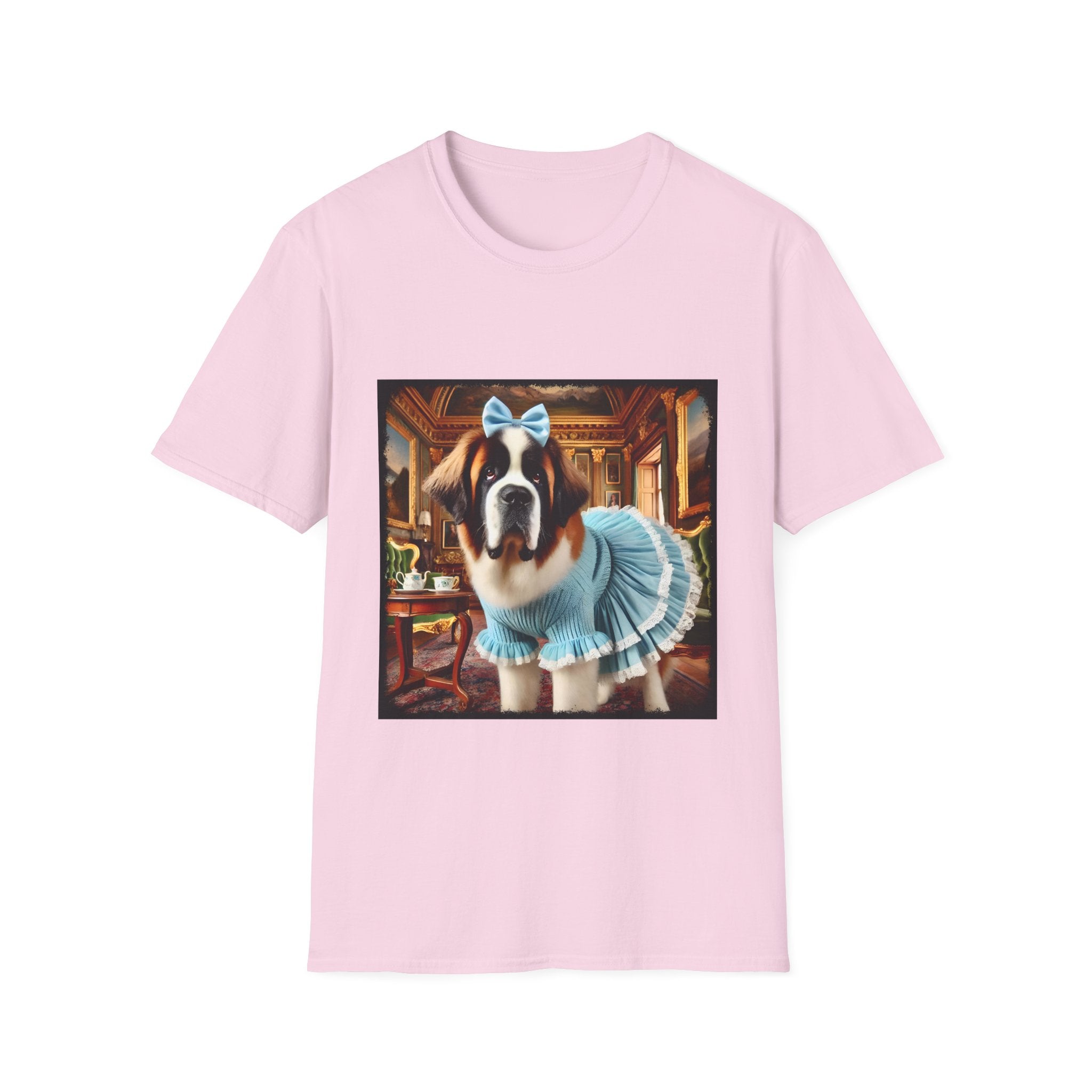 Saint Bernard Pampered Pup | Unisex Dog T-Shirt