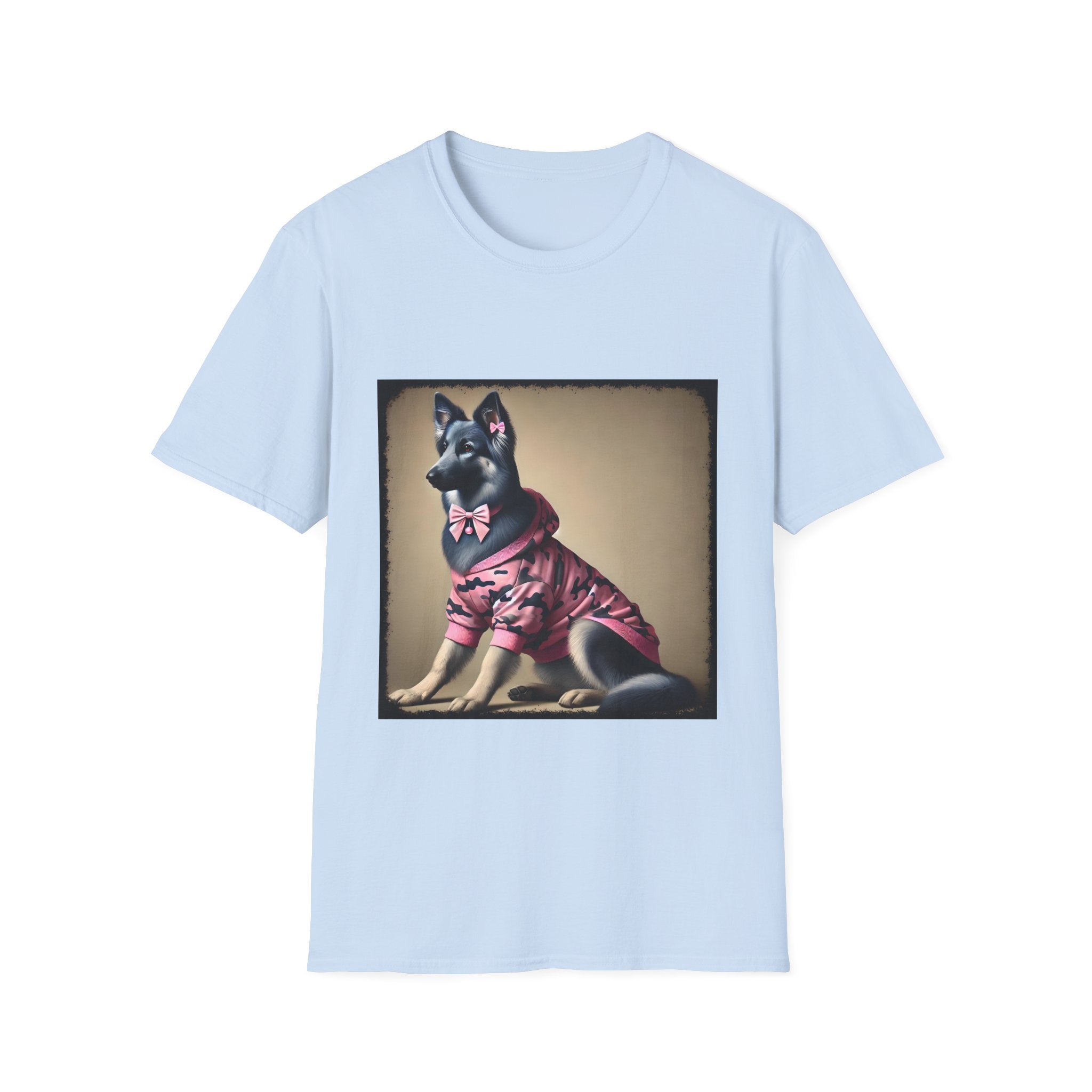 German Shepherd Camo Cutie | Unisex Dog T-Shirt