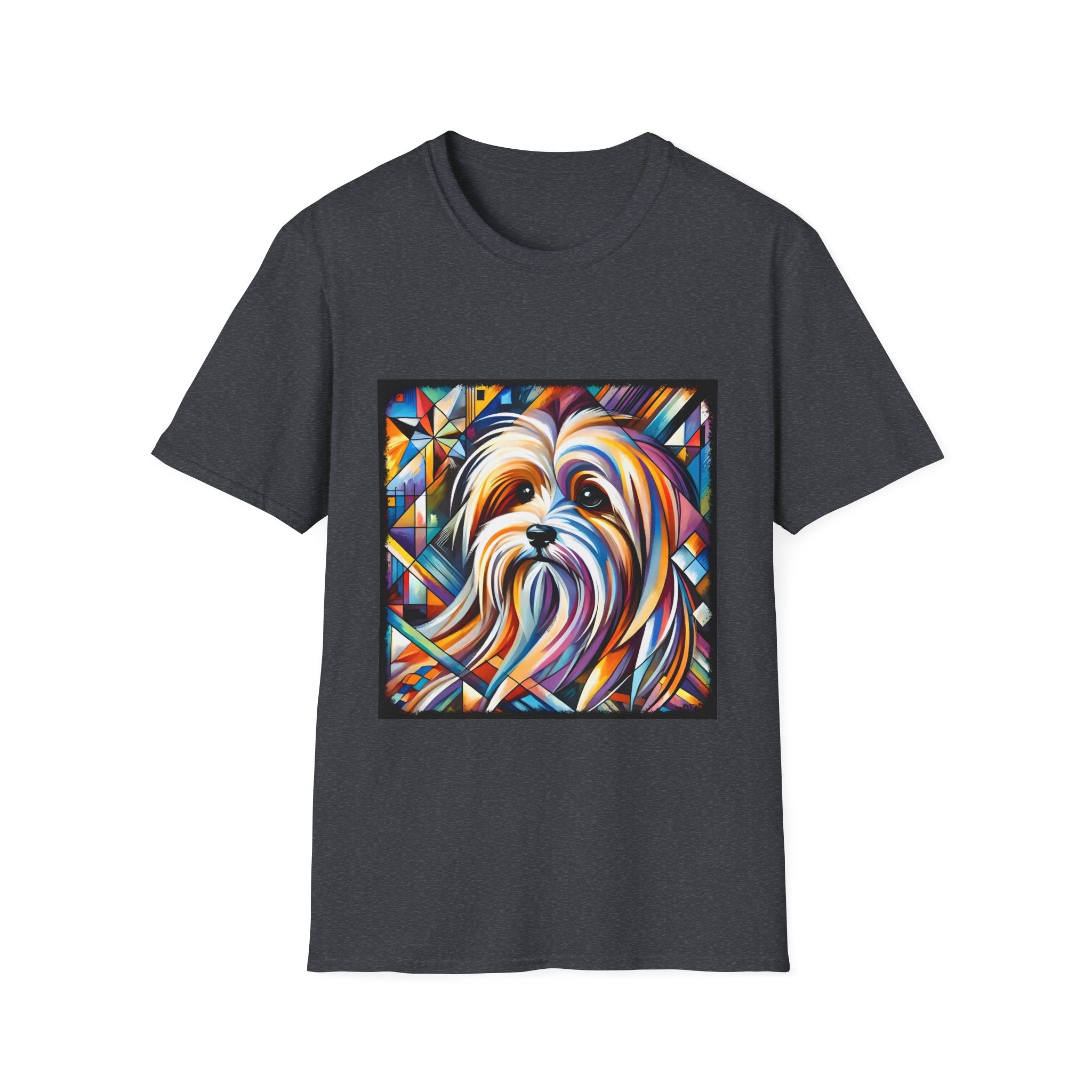 Havanese Multicolor Geometric |  Unisex Dog T-Shirt
