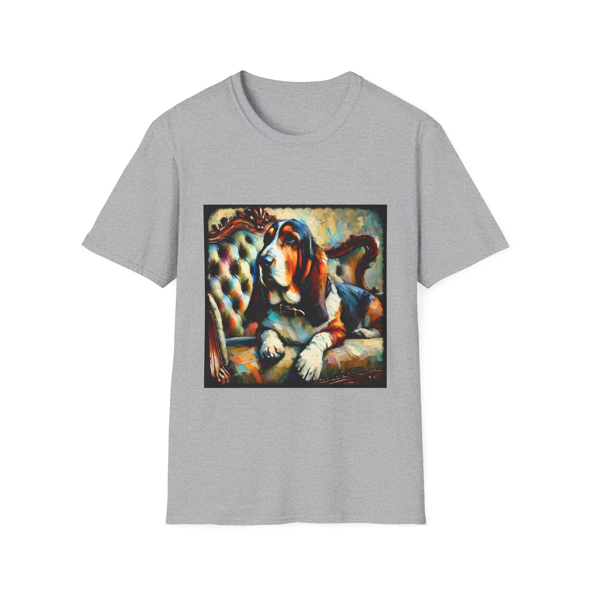 Basset Hound Elegant Classic | Unisex Dog T-Shirt