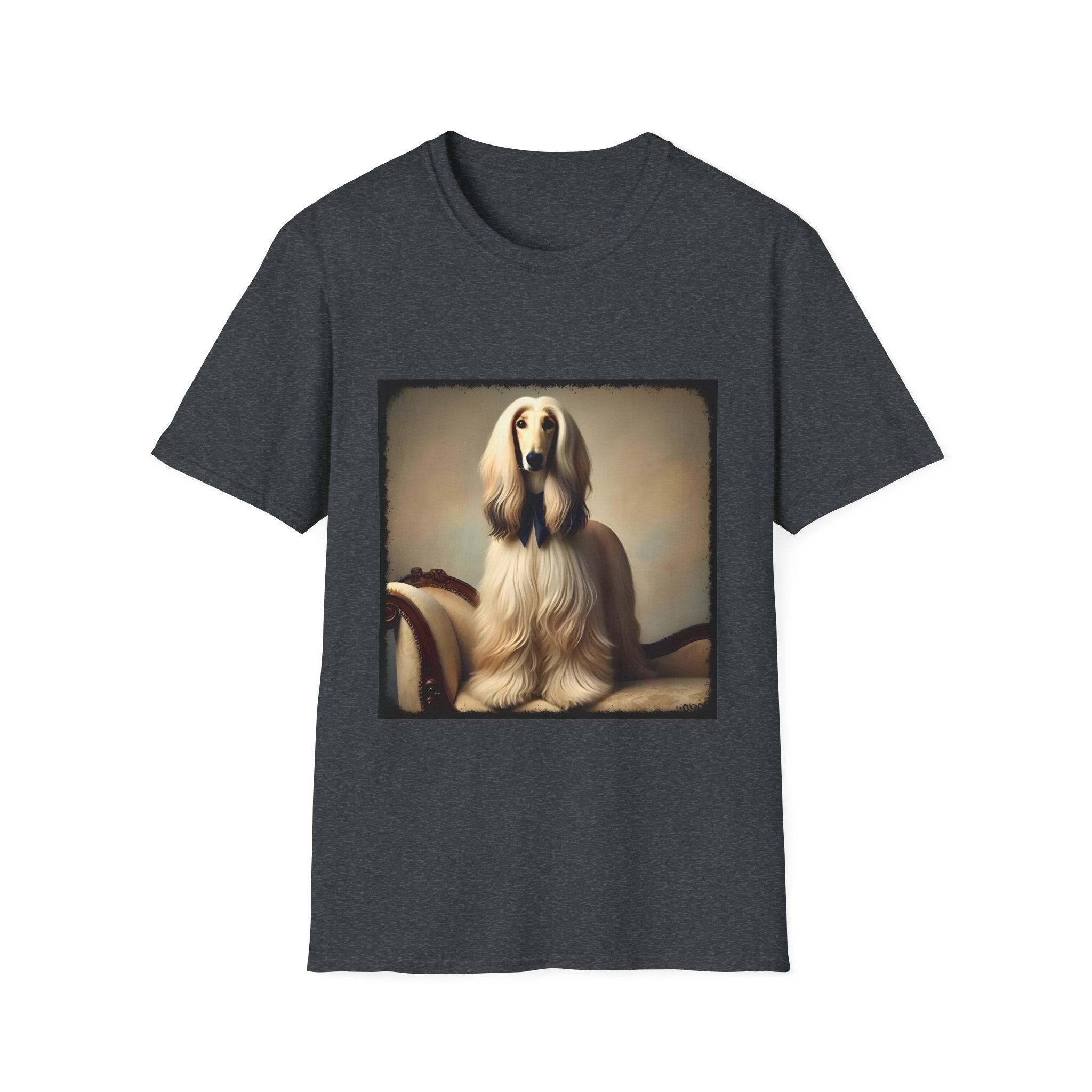 Afghan Hound Posh Portrait | Unisex Dog T-Shirt
