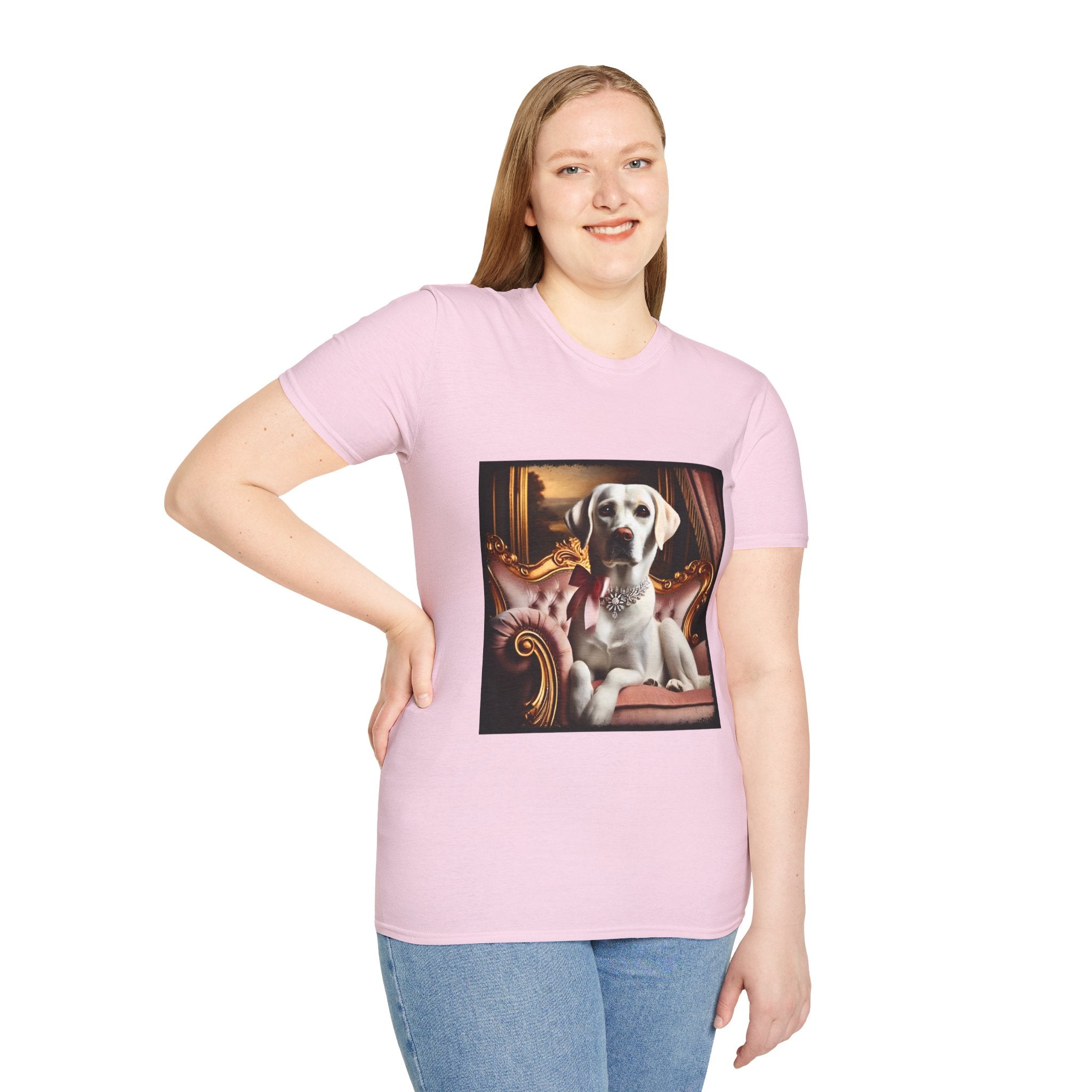Labrador Retriever Pink Reign | Unisex Dog T-Shirt