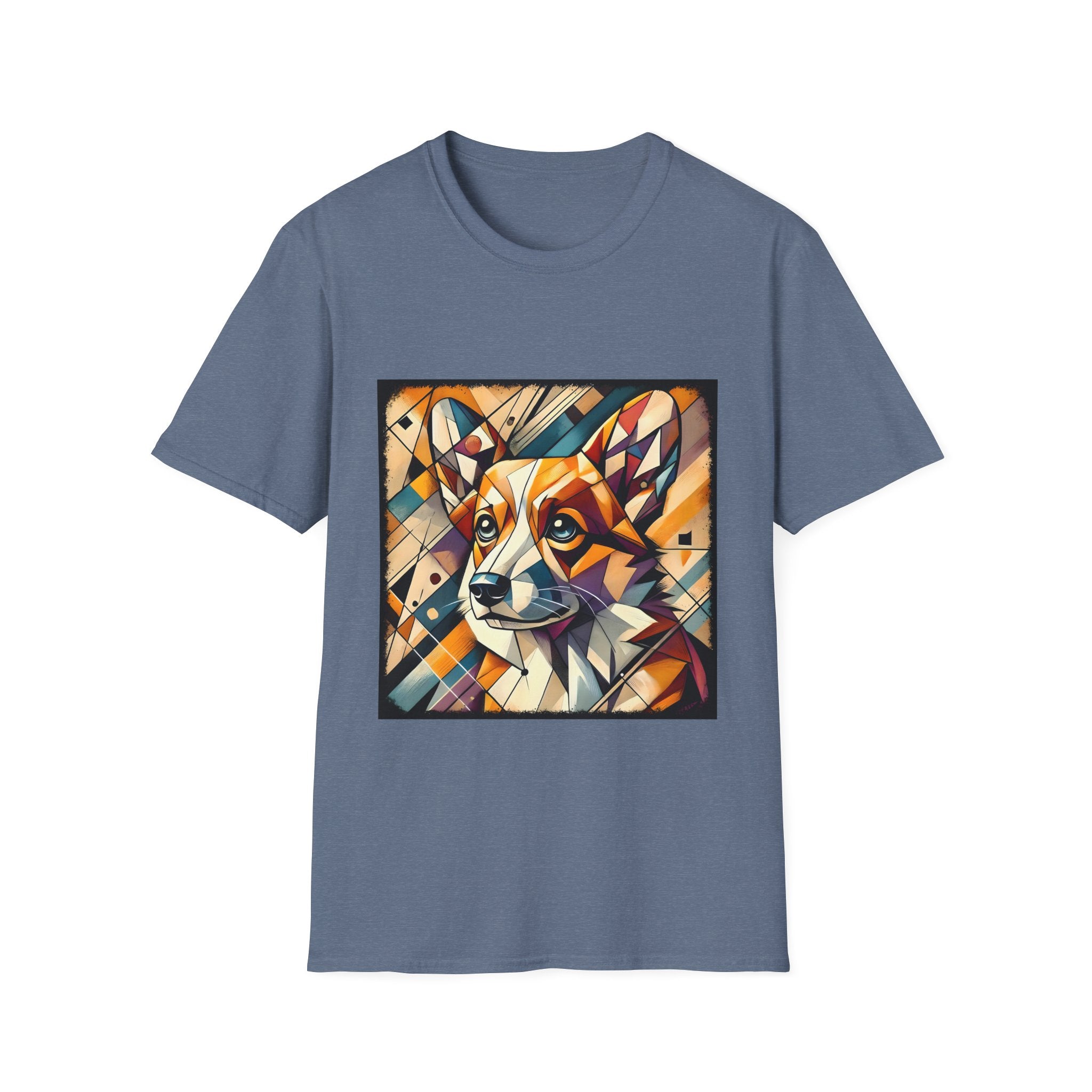 Pembroke Welsh Corgi Bold Geometric | Unisex Dog T-Shirt