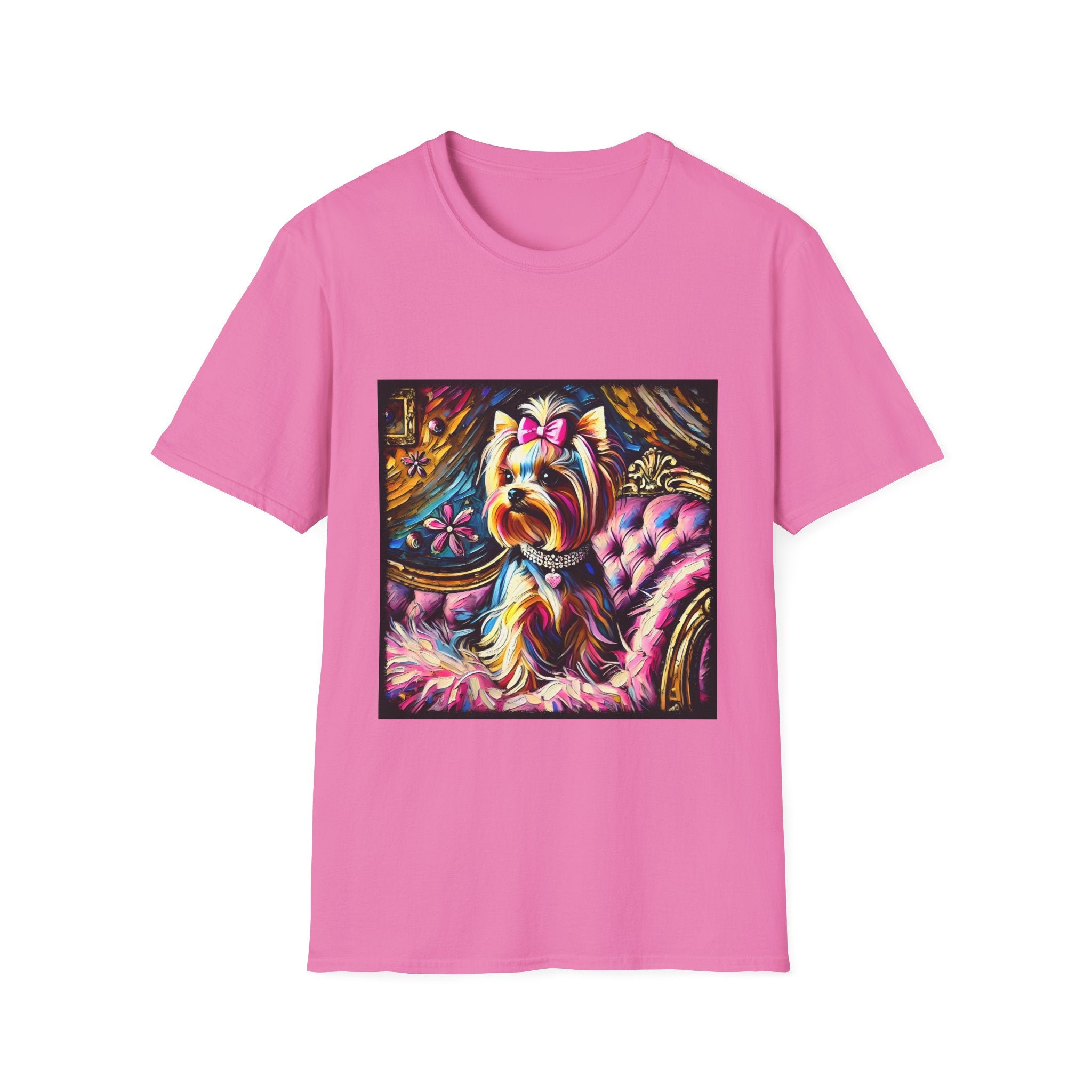 Yorkshire Terrier Pink Classic | Unisex Dog T-Shirt