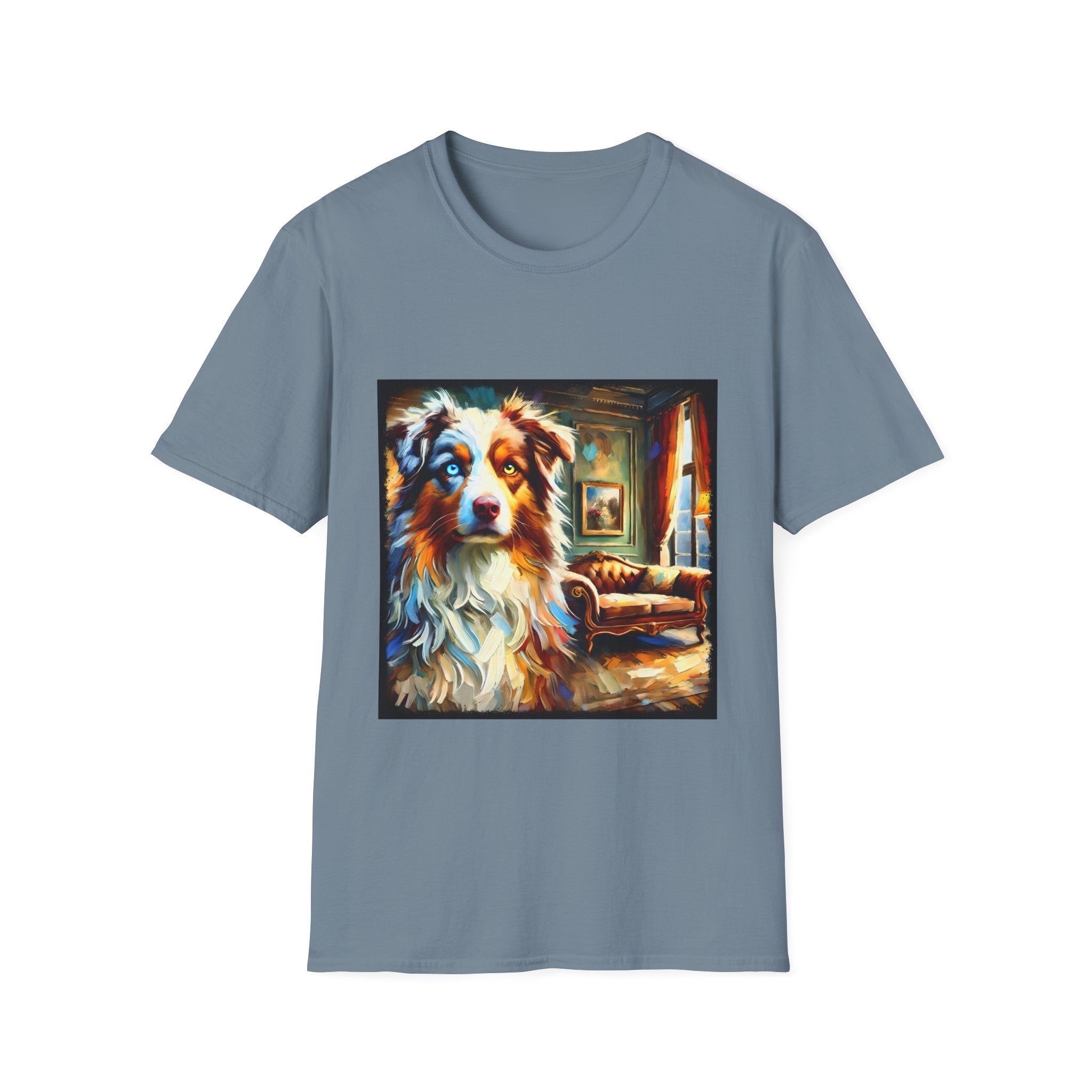 Australian Shepherd Artsy Classic | Unisex Dog T-Shirt