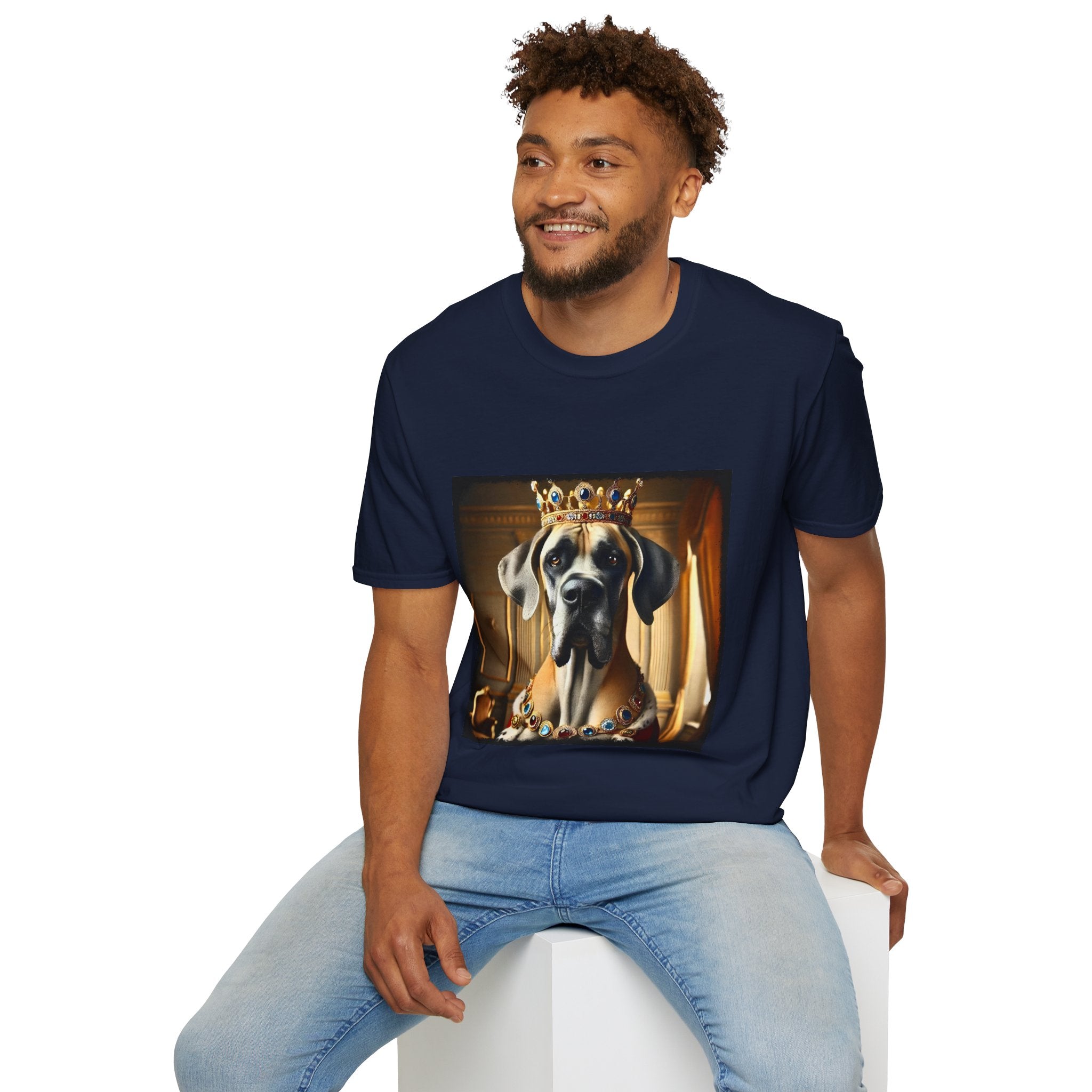 Great Dane Noble Ruler | Unisex Dog T-Shirt