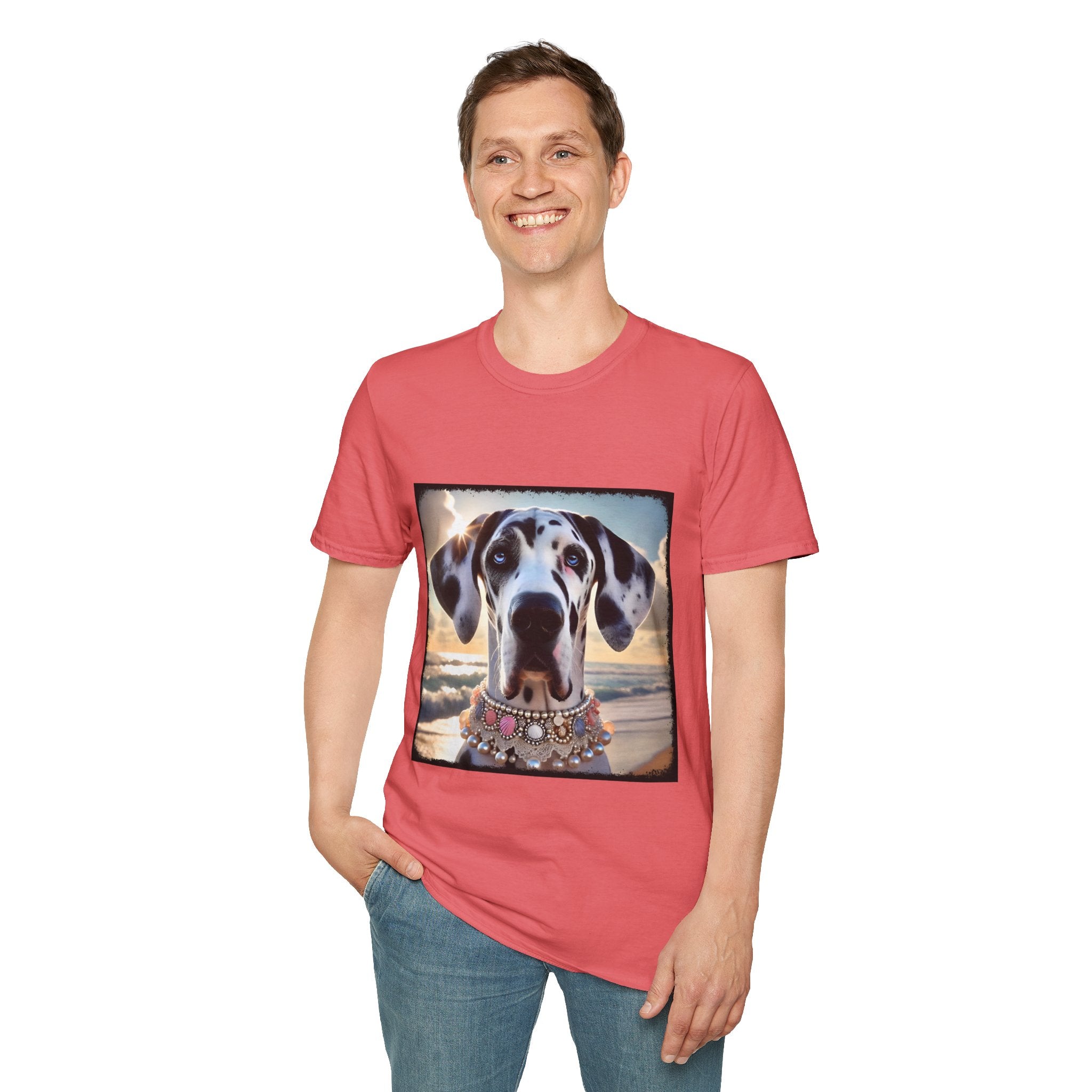 Great Dane Beach Babe | Unisex Dog T-Shirt