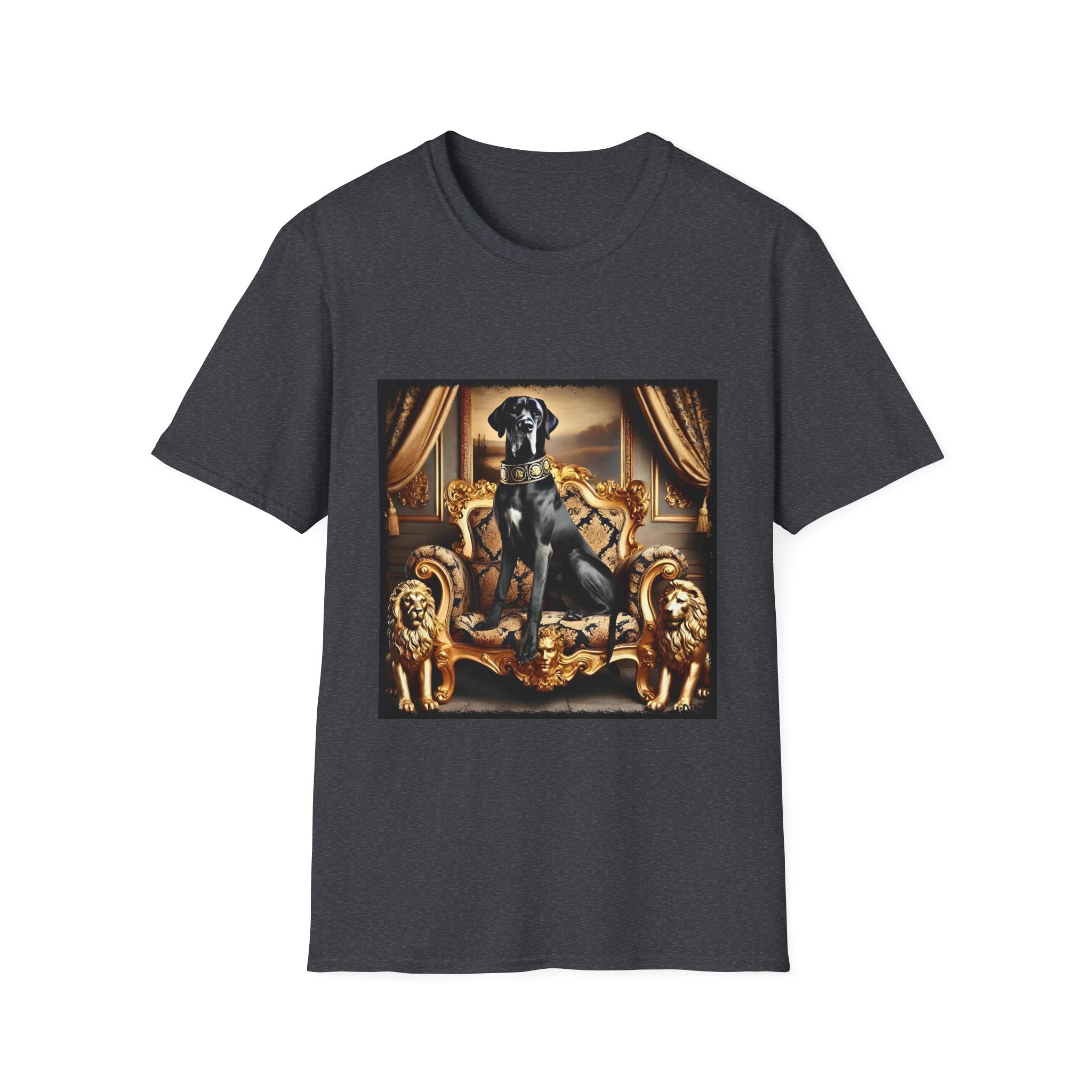 Great Dane Throne Pup | Unisex Dog T-Shirt