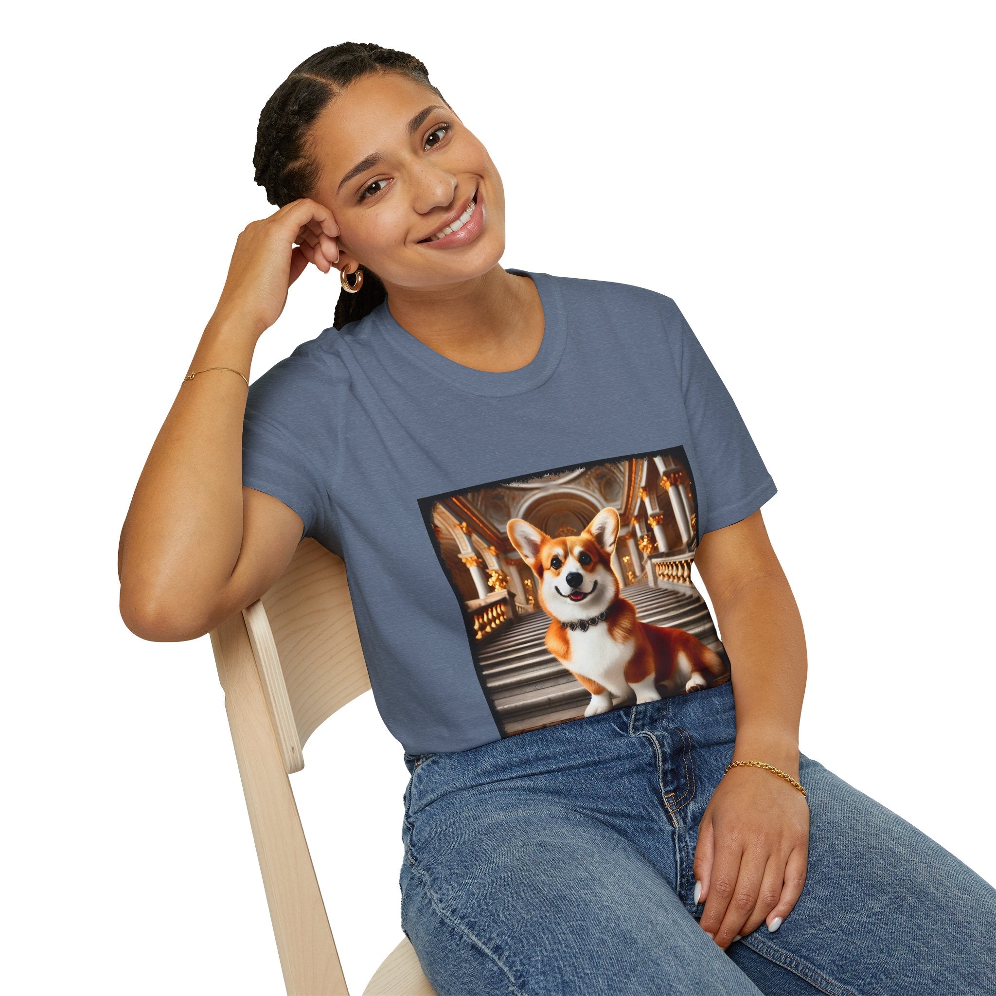 Pembroke Welsh Corgi Gilded Gal | Unisex Dog T-Shirt