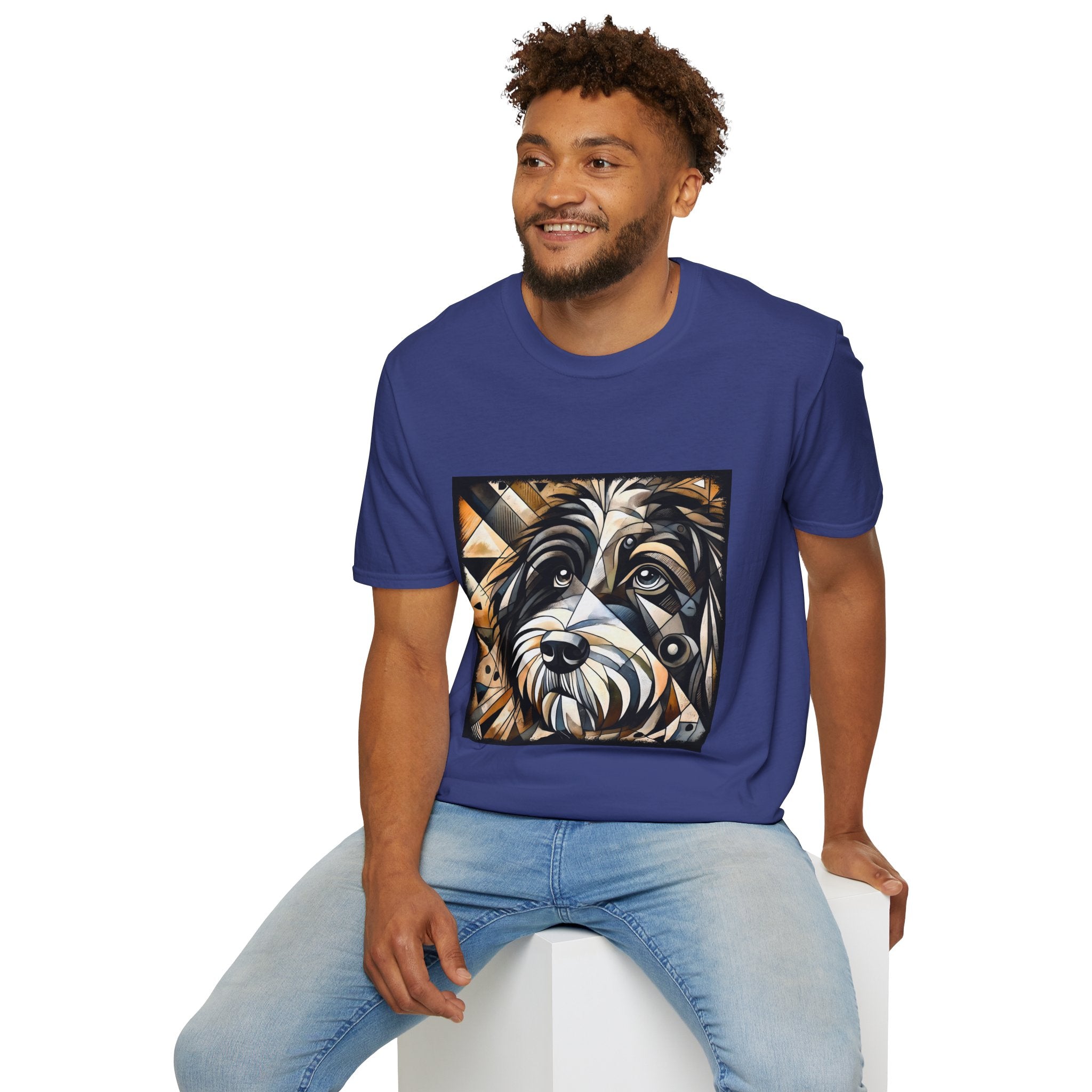 Bernedoodle Bold Geometric | Unisex Dog T-Shirt