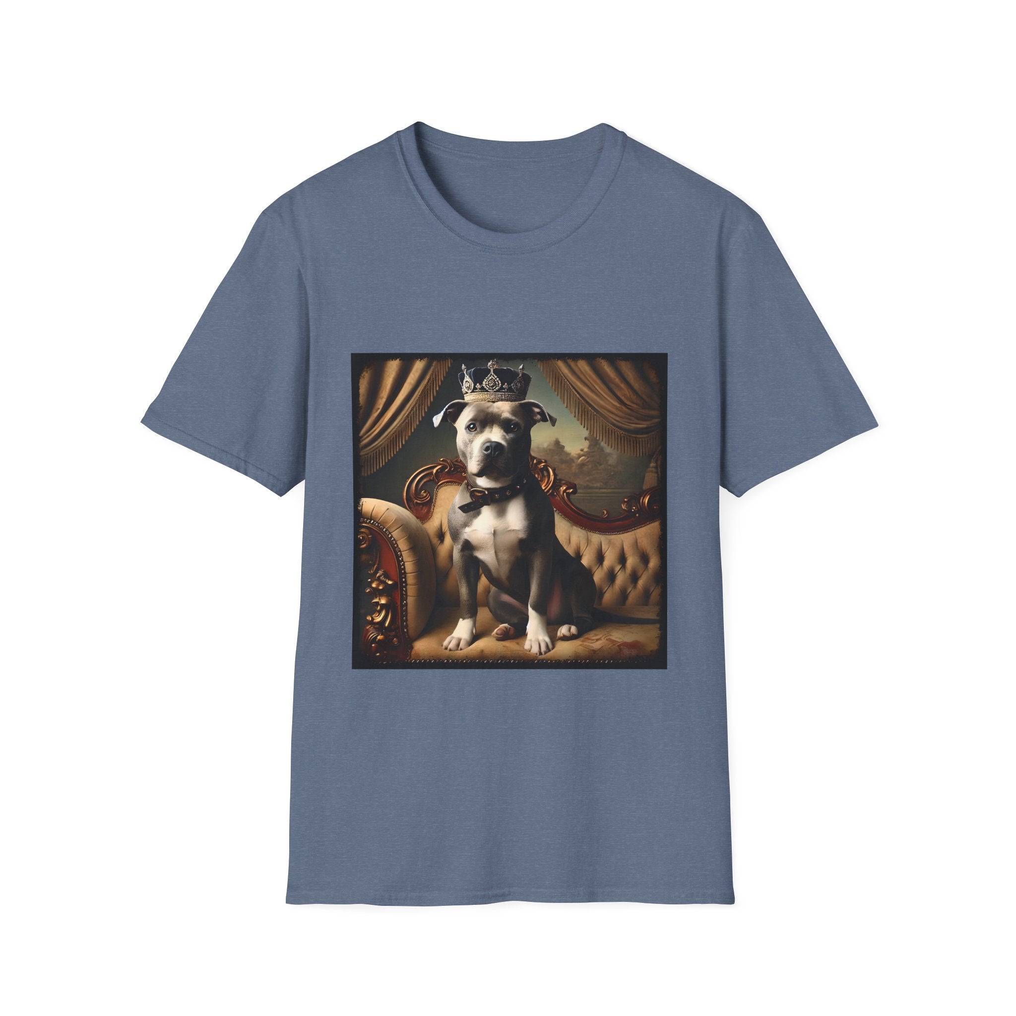 American Pit Bull Terrier Crowned Prince | Unisex Dog T-Shirt