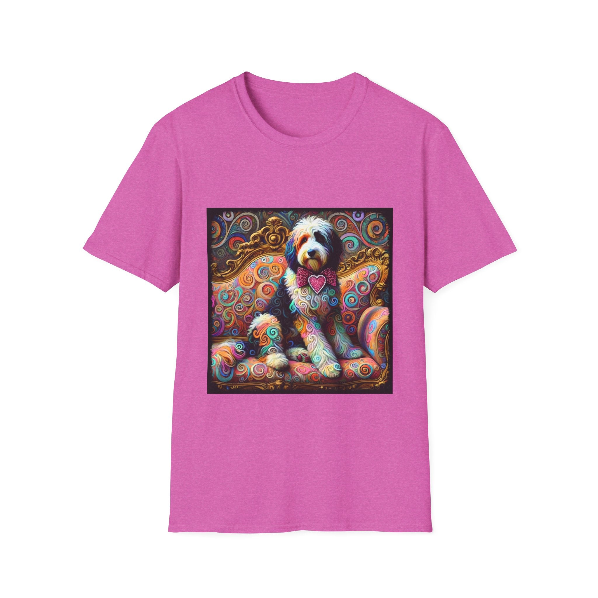 Bernedoodle Love Swirl | Unisex Dog T-Shirt