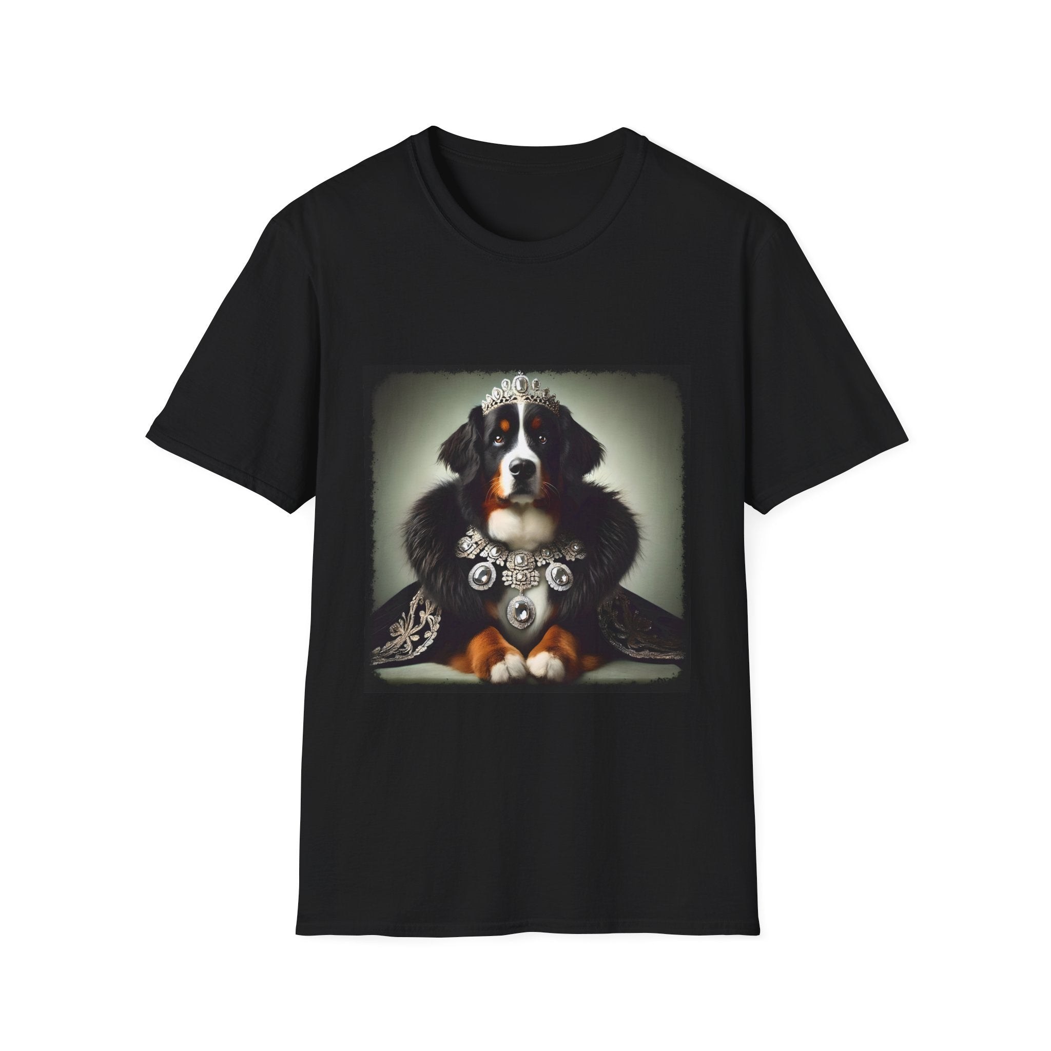 Bernese Mountain Dog Diamond Queen | Unisex Dog T-Shirt