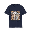 Bichon Frise Fréquent Flier | Unisex Dog T-Shirt