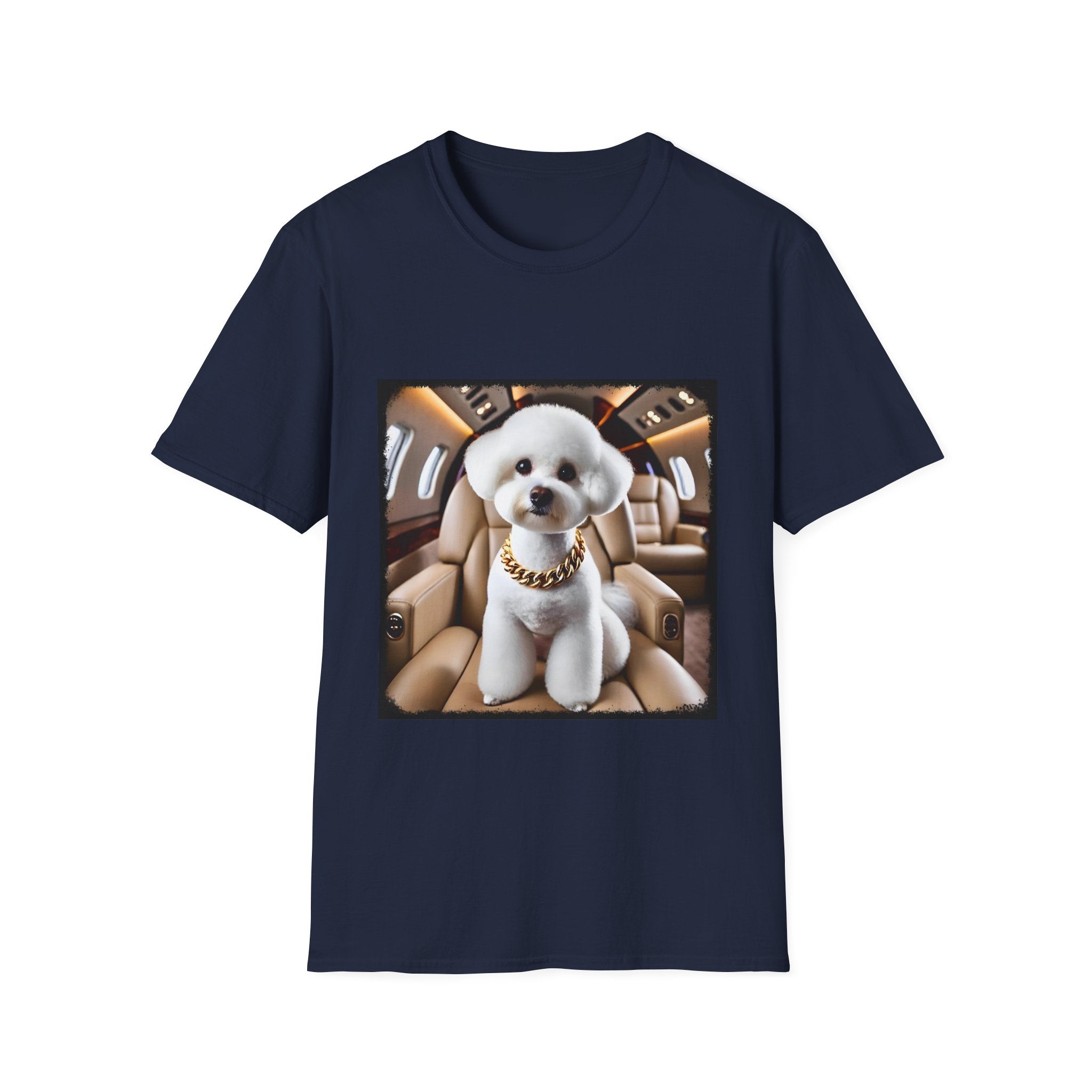 Bichon Frise Fréquent Flier | Unisex Dog T-Shirt
