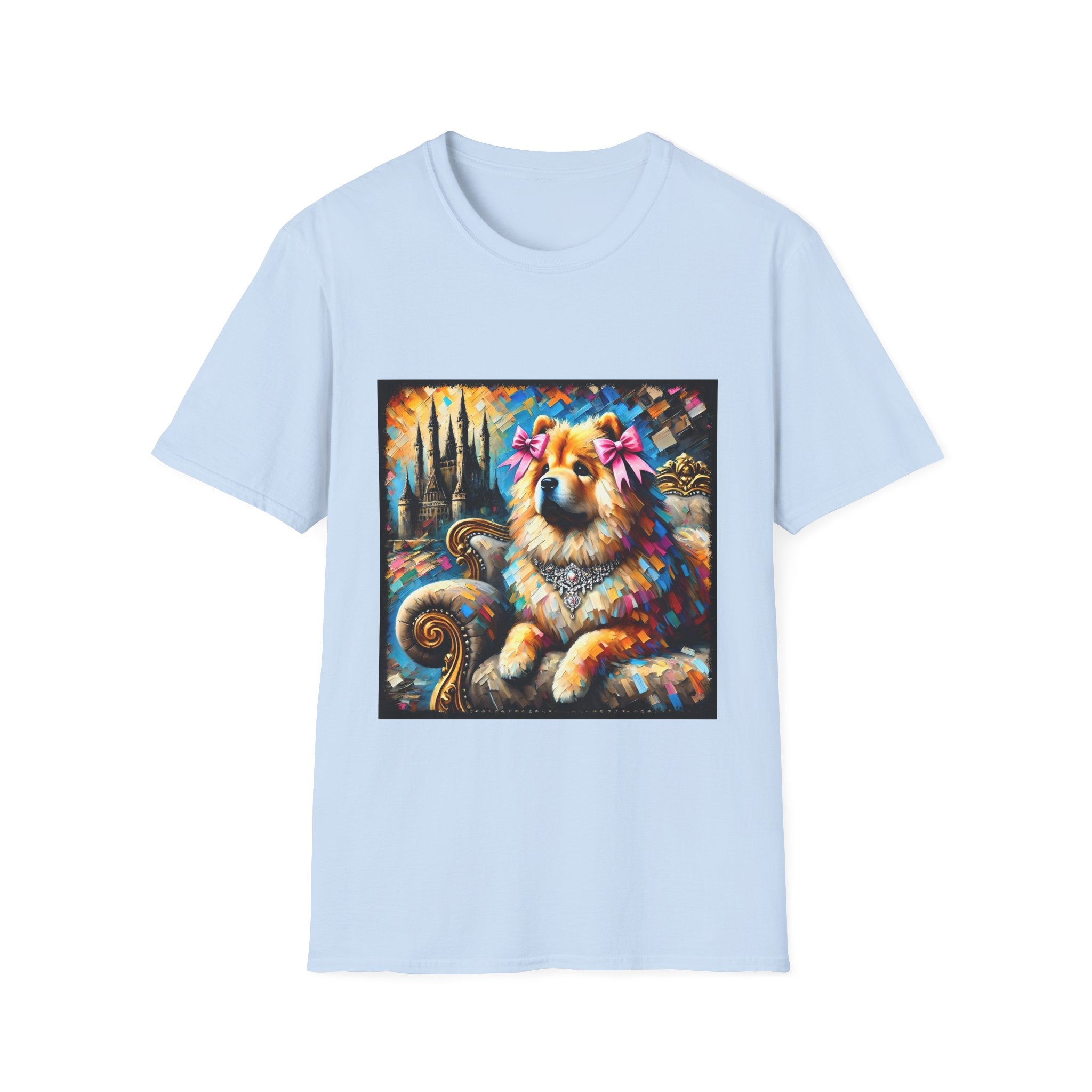 Chow Chow Diamond Princess Classic | Unisex Dog T-Shirt