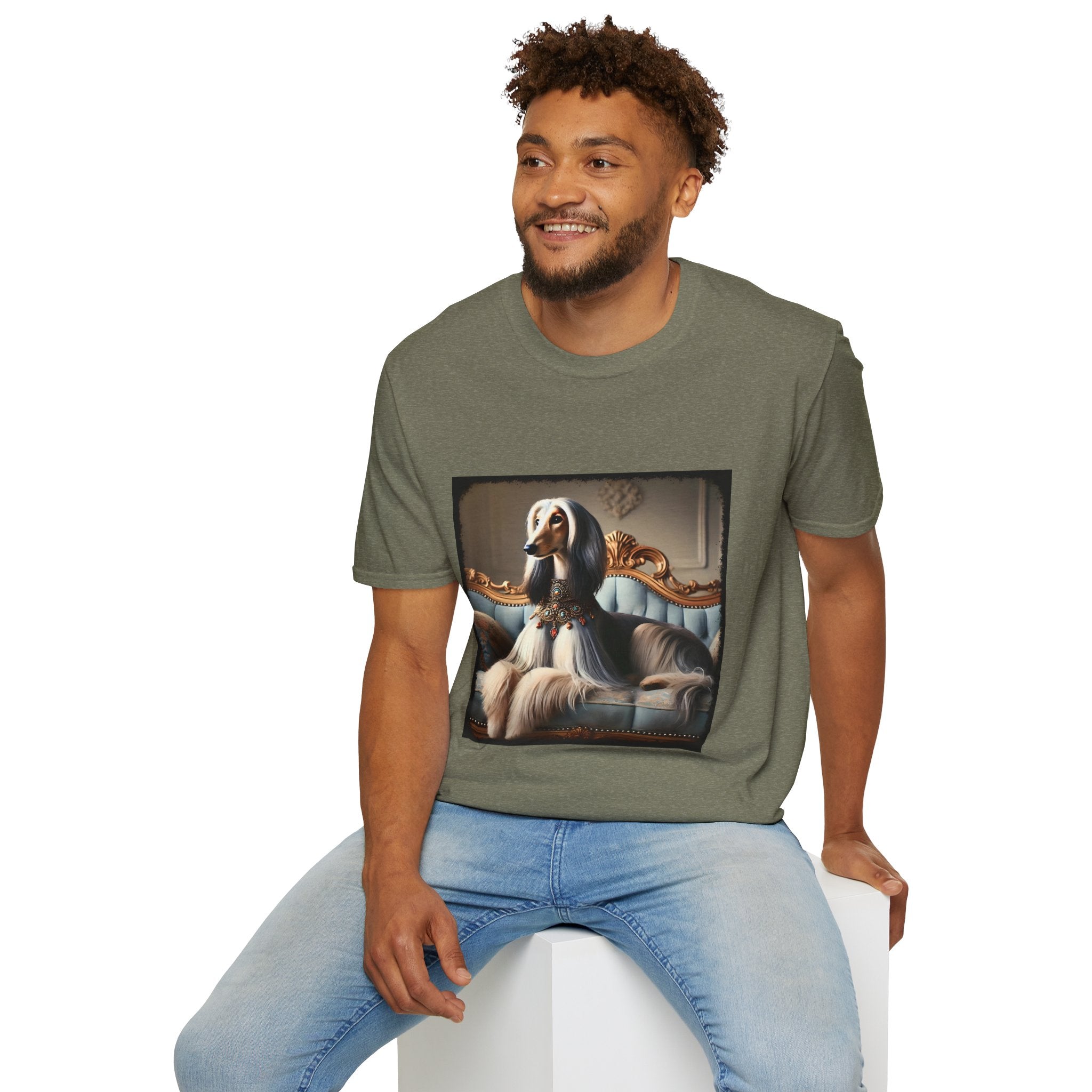 Afghan Hound Royalty | Unisex Dog T-Shirt