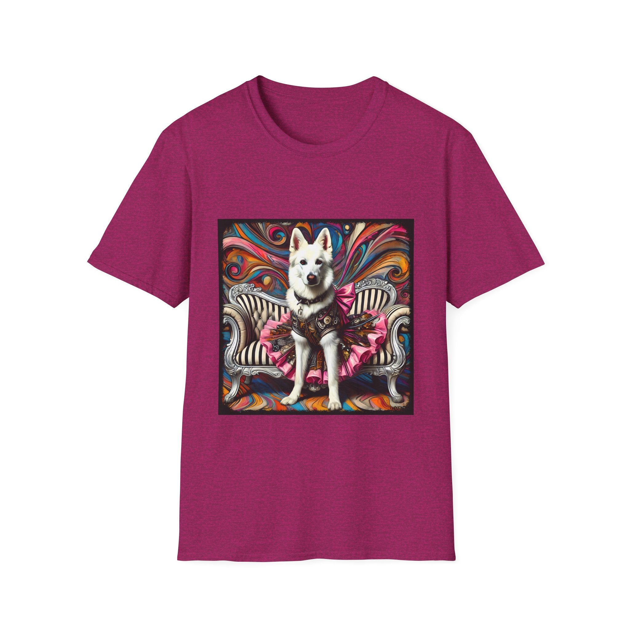 German Shepherd Pink Rocker | Unisex Dog T-Shirt