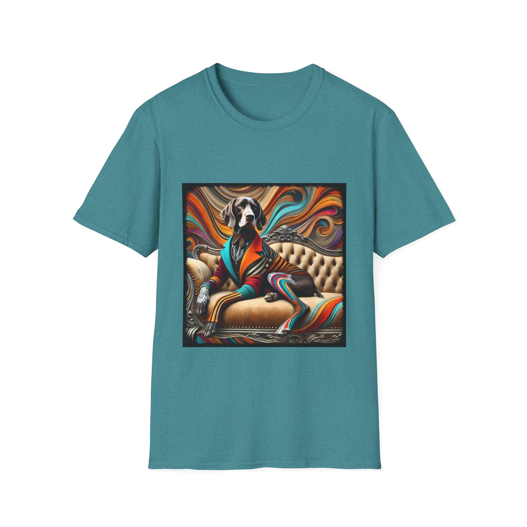 German Shorthaired Pointer Warm Rocker | Unisex Dog T-Shirt