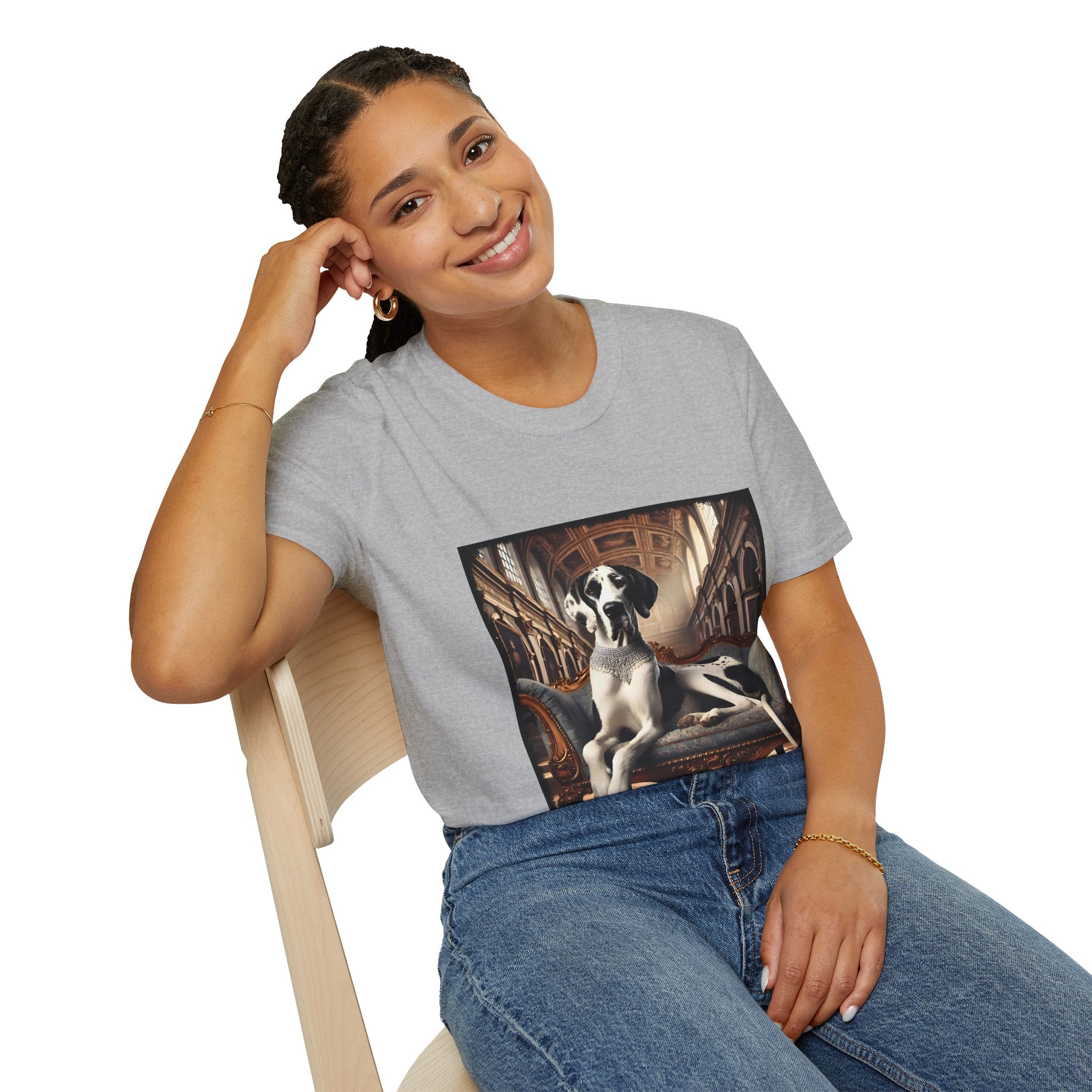 Great Dane Baroque Babe | Unisex Dog T-Shirt