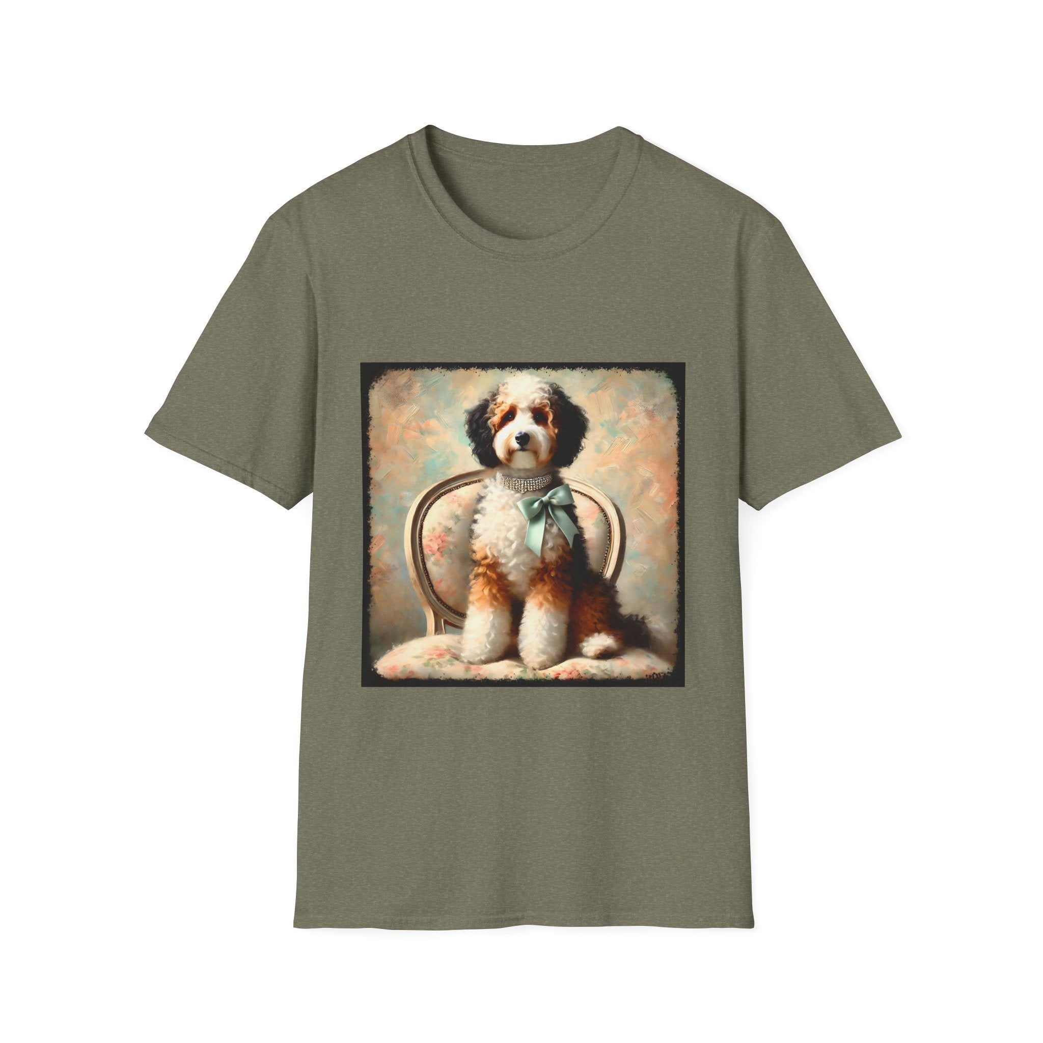 Bernedoodle Poised Classic | Unisex Dog T-Shirt