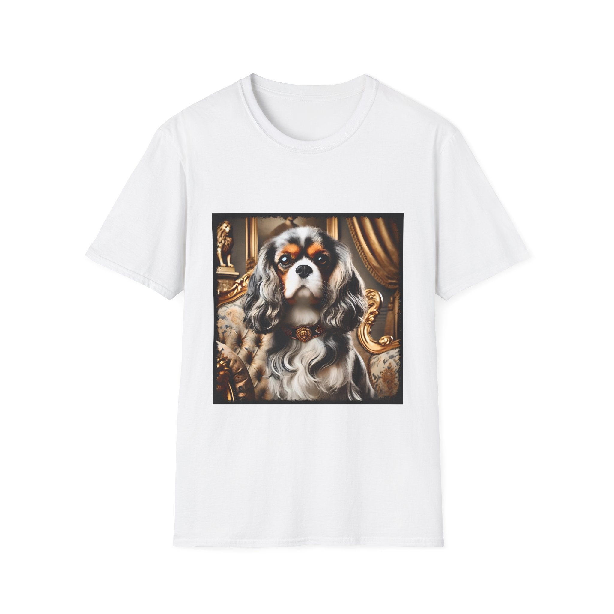 Cavalier King Charles Spaniel Gold Drip | Unisex Dog T-Shirt