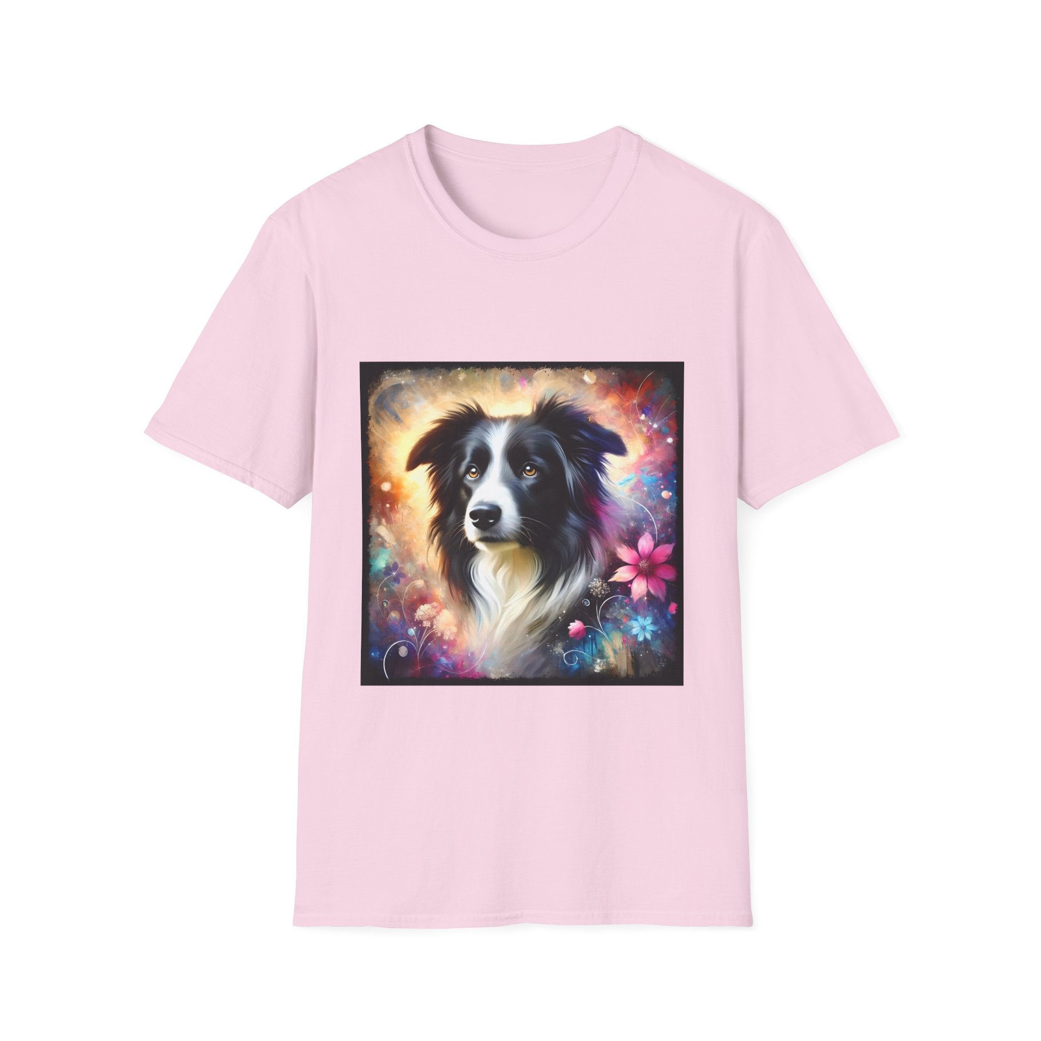 Border Collie Cosmic Dream | Unisex Dog T-Shirt