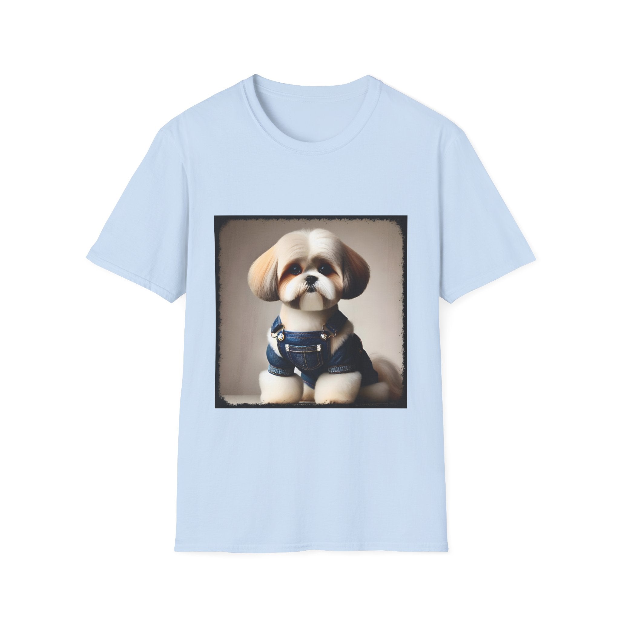 Shih Tzu Denim Doll | Unisex Dog T-Shirt