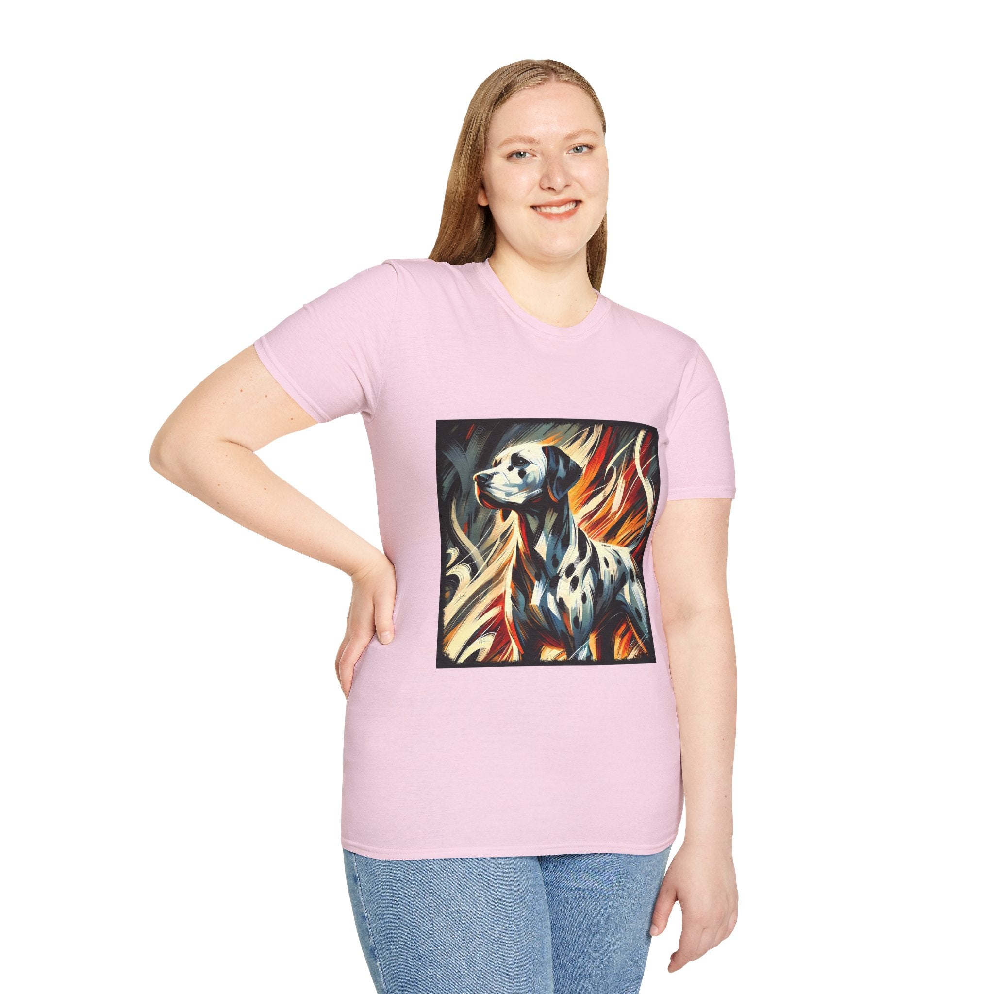 Dalmatian Bold Fire Classic | Unisex Dog T-Shirt