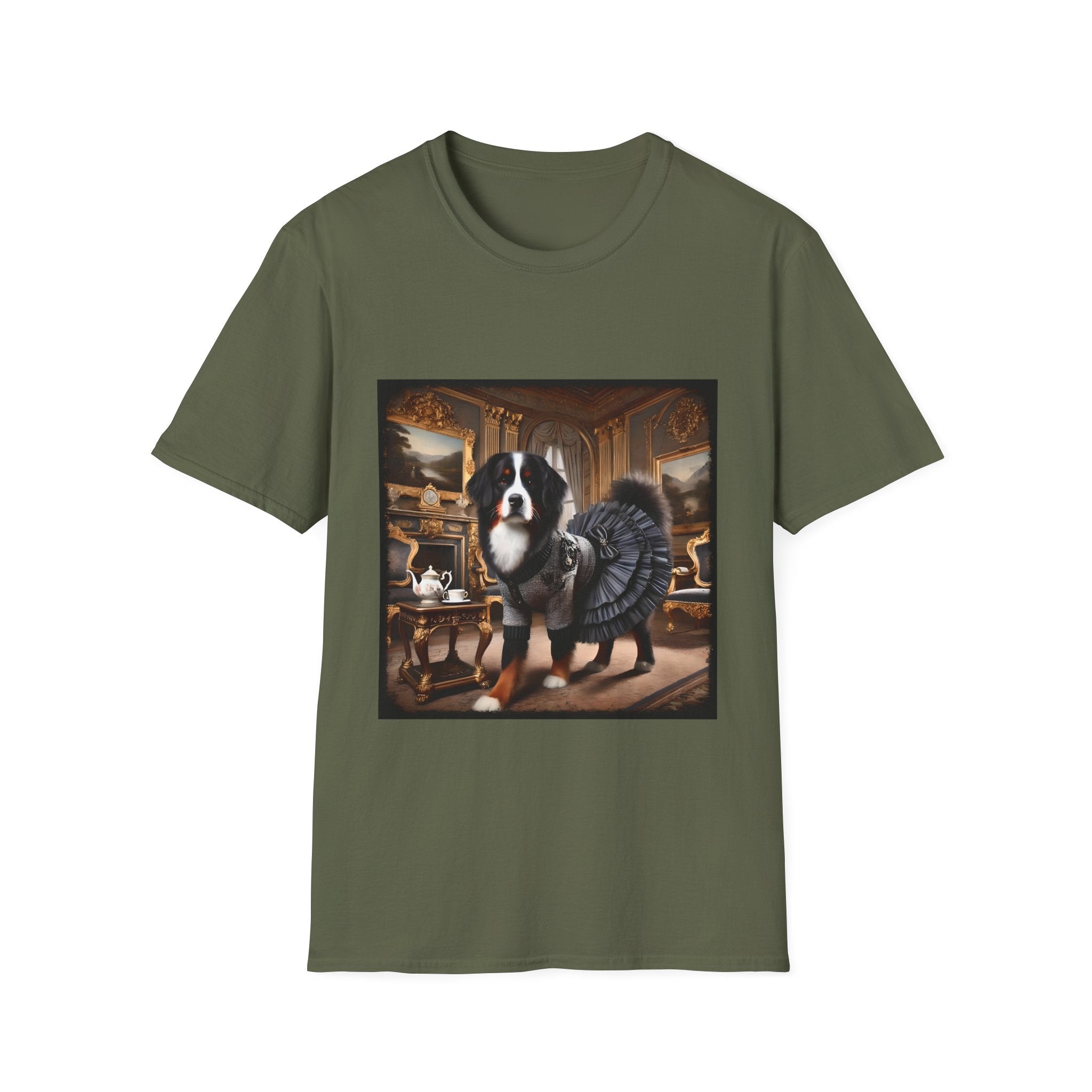 Bernese Mountain Dog Prep Princess | Unisex Dog T-Shirt