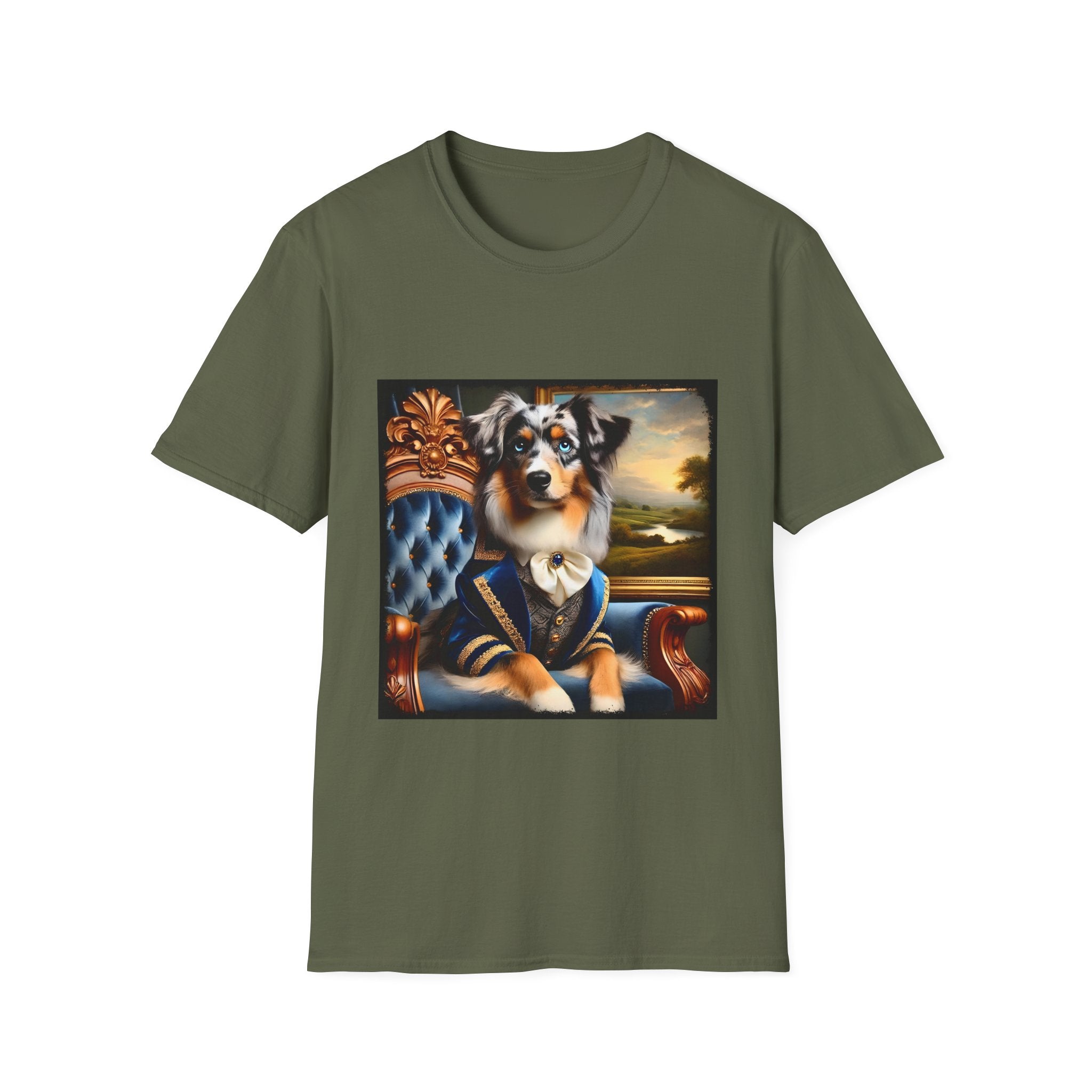 Miniature American Shepherd Dashing Duke | Unisex Dog T-Shirt