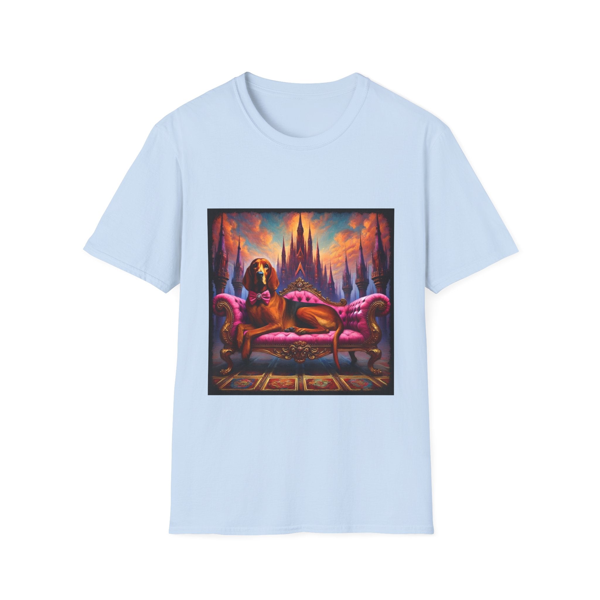 Coonhound Bow Babe | Unisex Dog T-Shirt