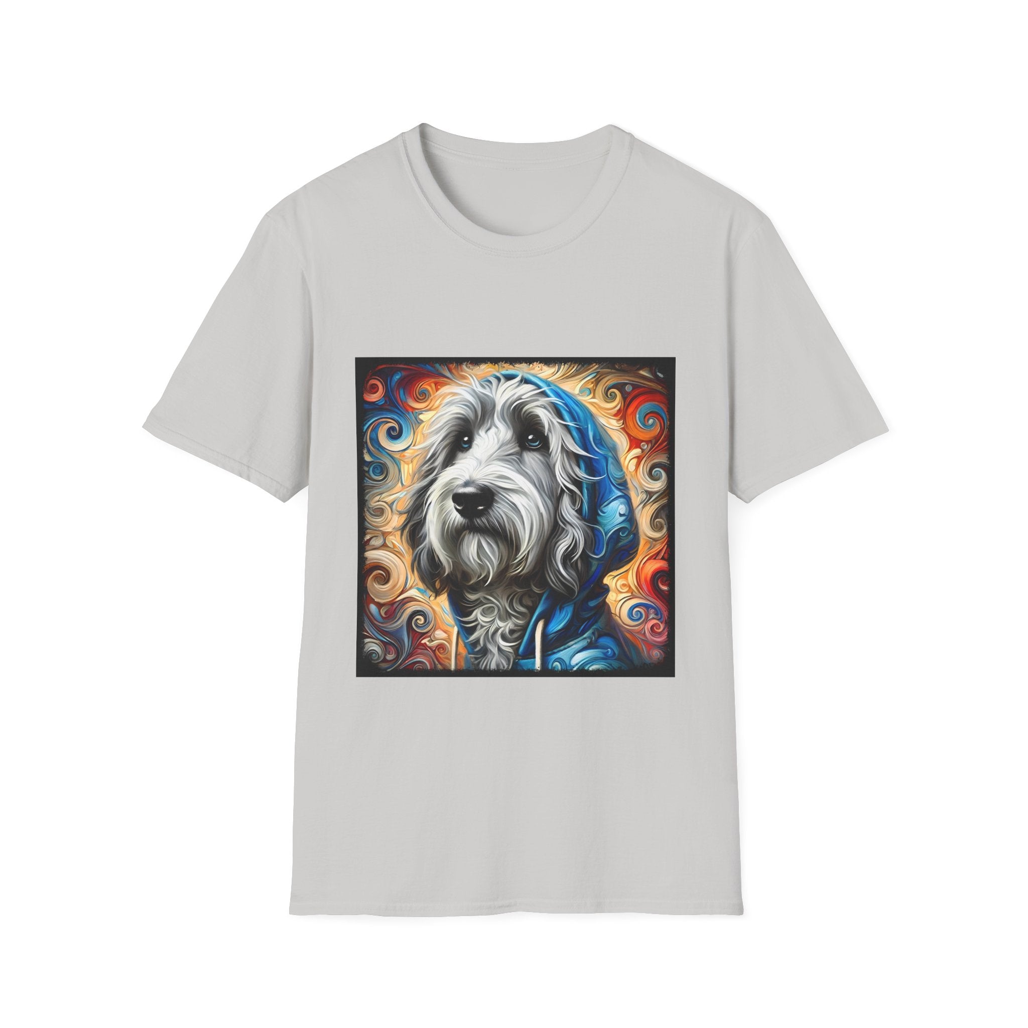 Sheepadoodle Urban Swirl | Unisex Dog T-Shirt