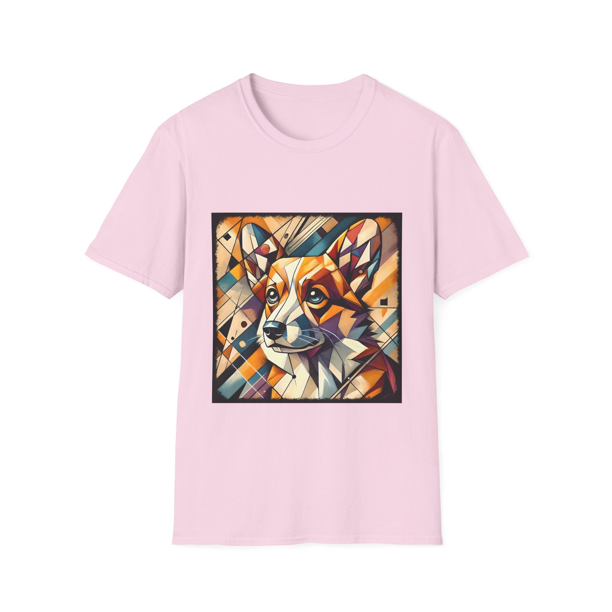 Pembroke Welsh Corgi Bold Geometric | Unisex Dog T-Shirt
