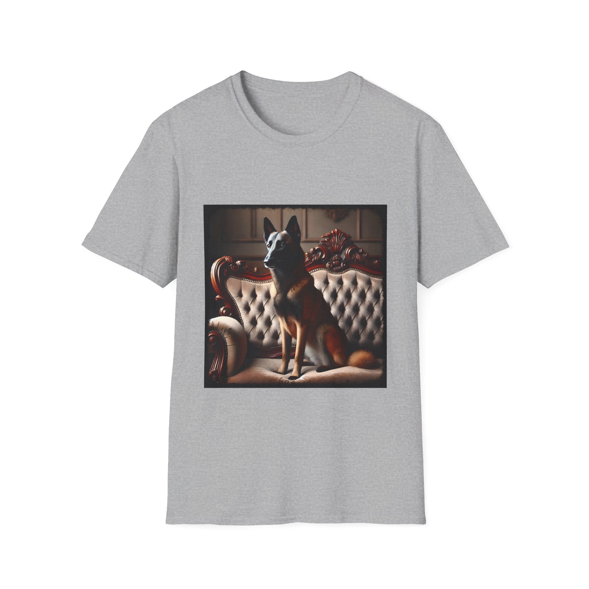 Belgian Malinois Poised Portrait | Unisex Dog T-Shirt
